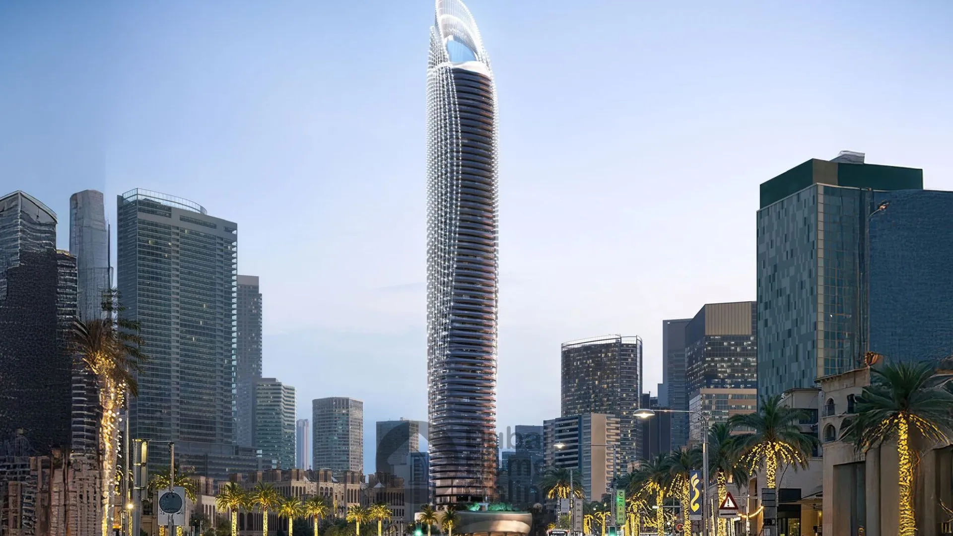 آپارتمان‌های بن غاطی اسکای بلید برای خرید در داون تاون دبی