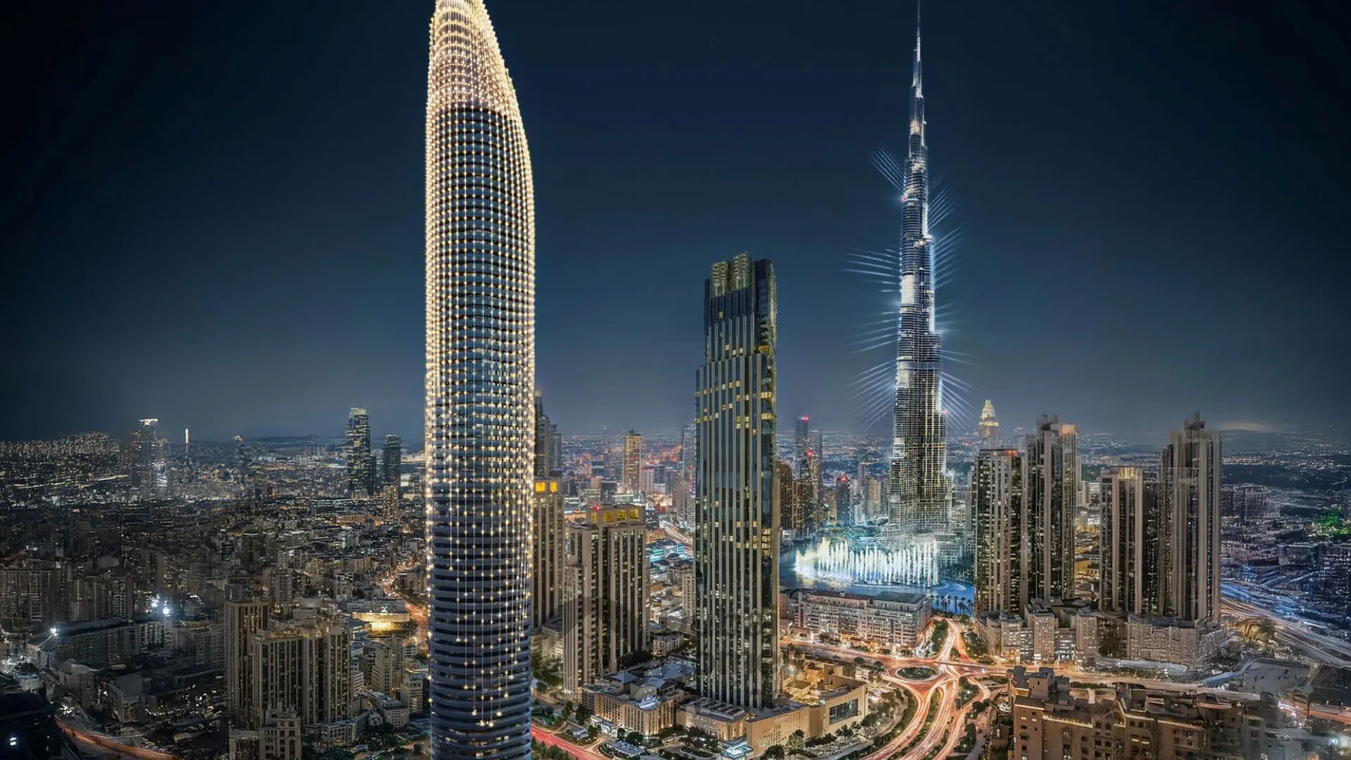 آپارتمان‌های بن غاطی اسکای بلید برای خرید در داون تاون دبی