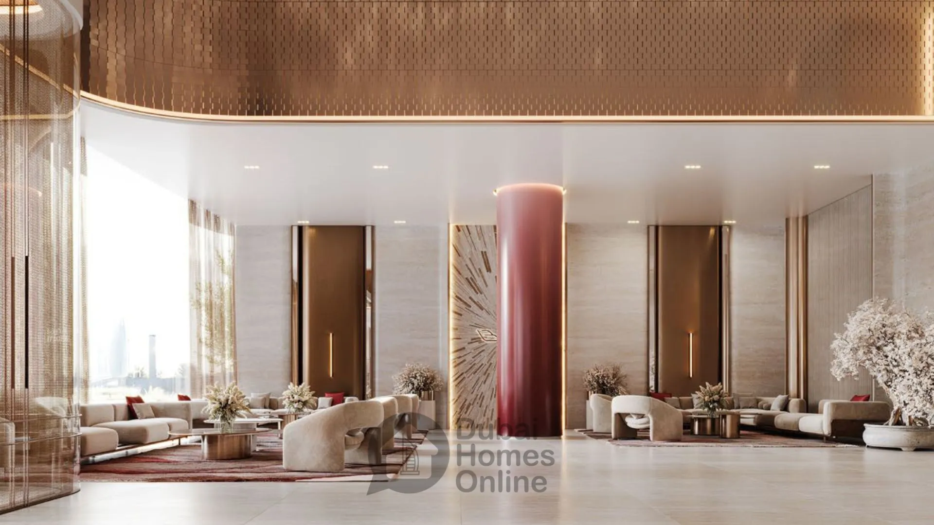 آپارتمان‌های بن غاطی اسکای بلید برای خرید در داون تاون دبی