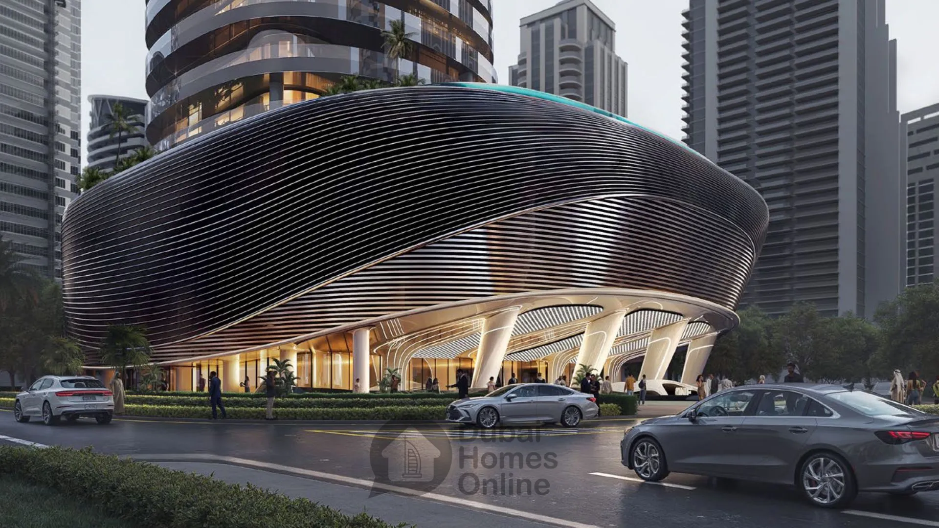 آپارتمان‌های بن غاطی اسکای بلید برای خرید در داون تاون دبی