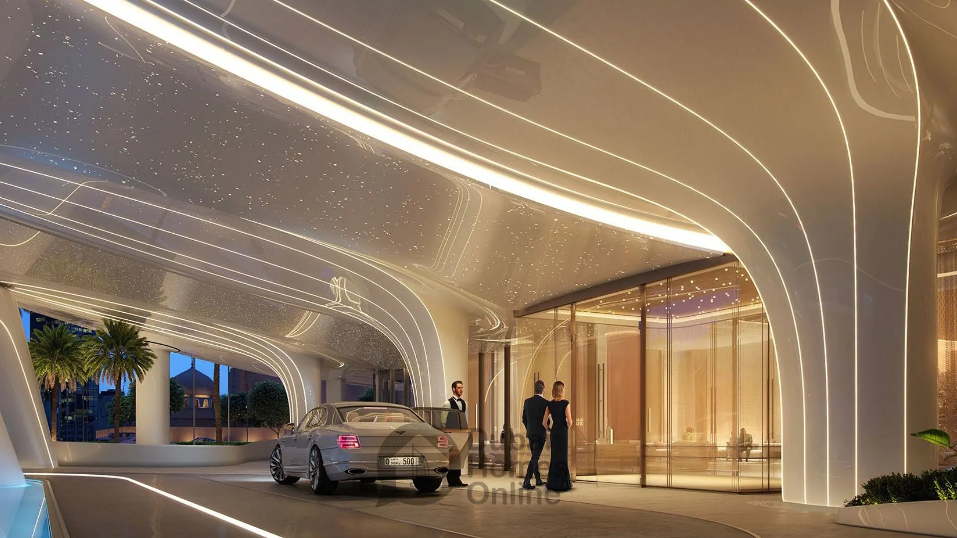 آپارتمان‌های بن غاطی اسکای بلید برای خرید در داون تاون دبی