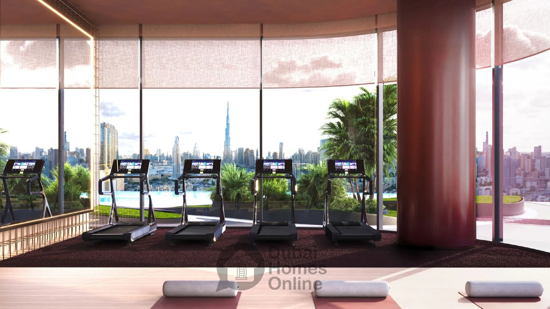 آپارتمان‌های بن غاطی اسکای بلید برای خرید در داون تاون دبی