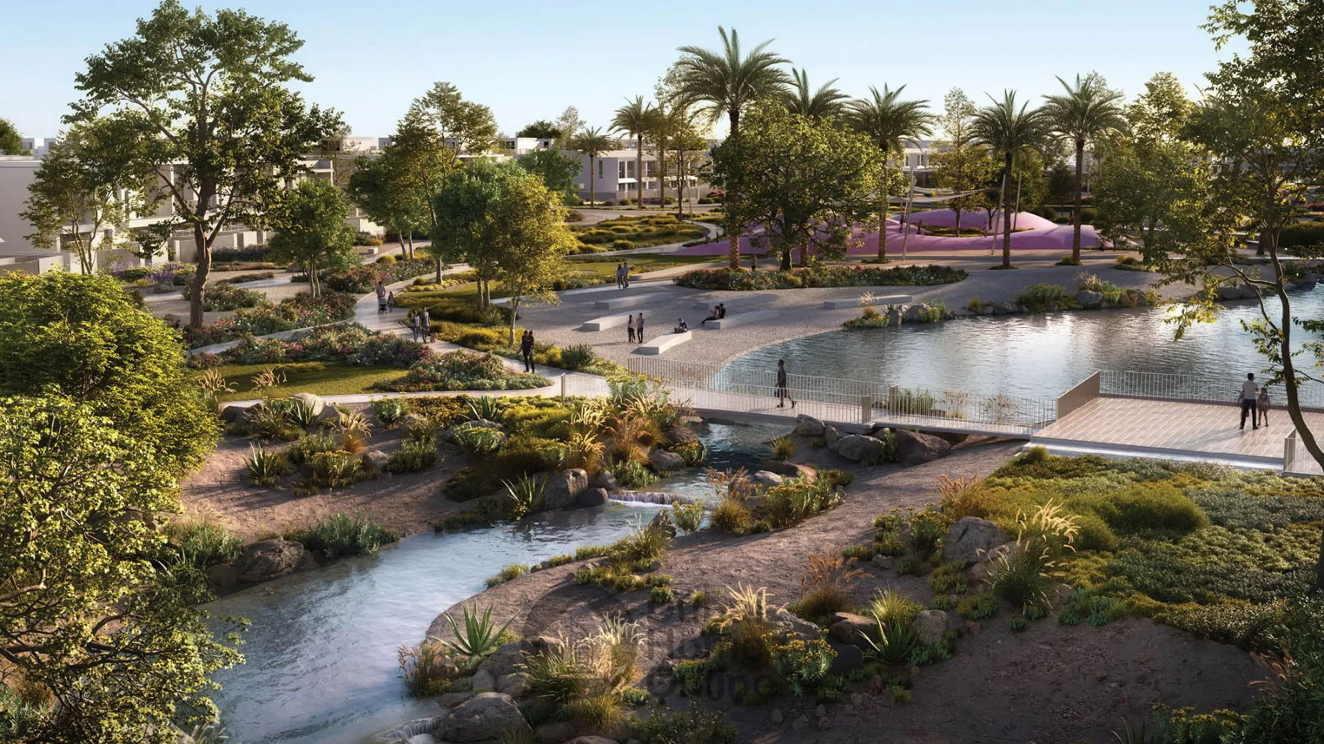 مشروع تاون هاوس فينديرا من إعمار للبيع في ذا فالي دبي