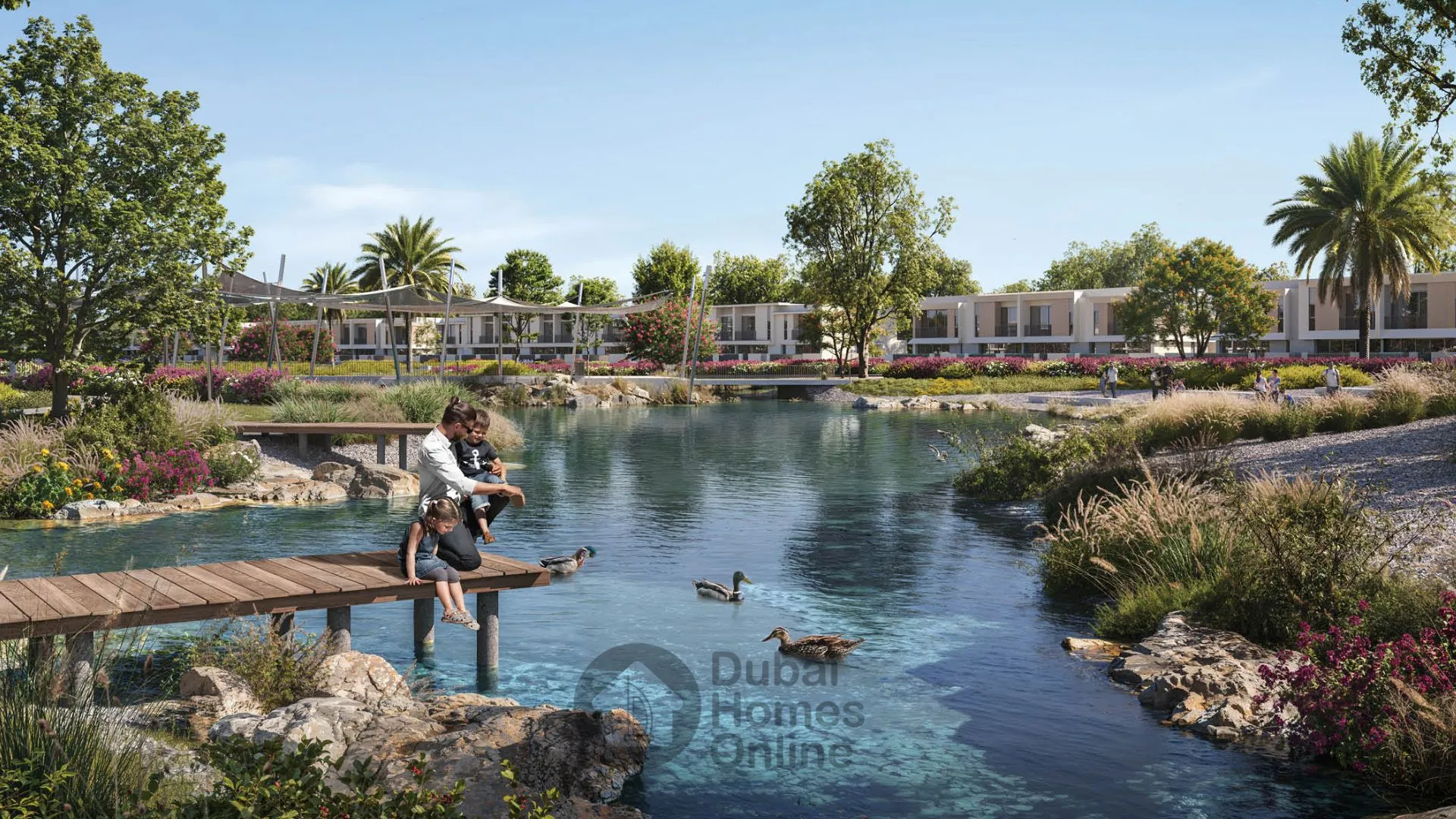 مشروع تاون هاوس فينديرا من إعمار للبيع في ذا فالي دبي