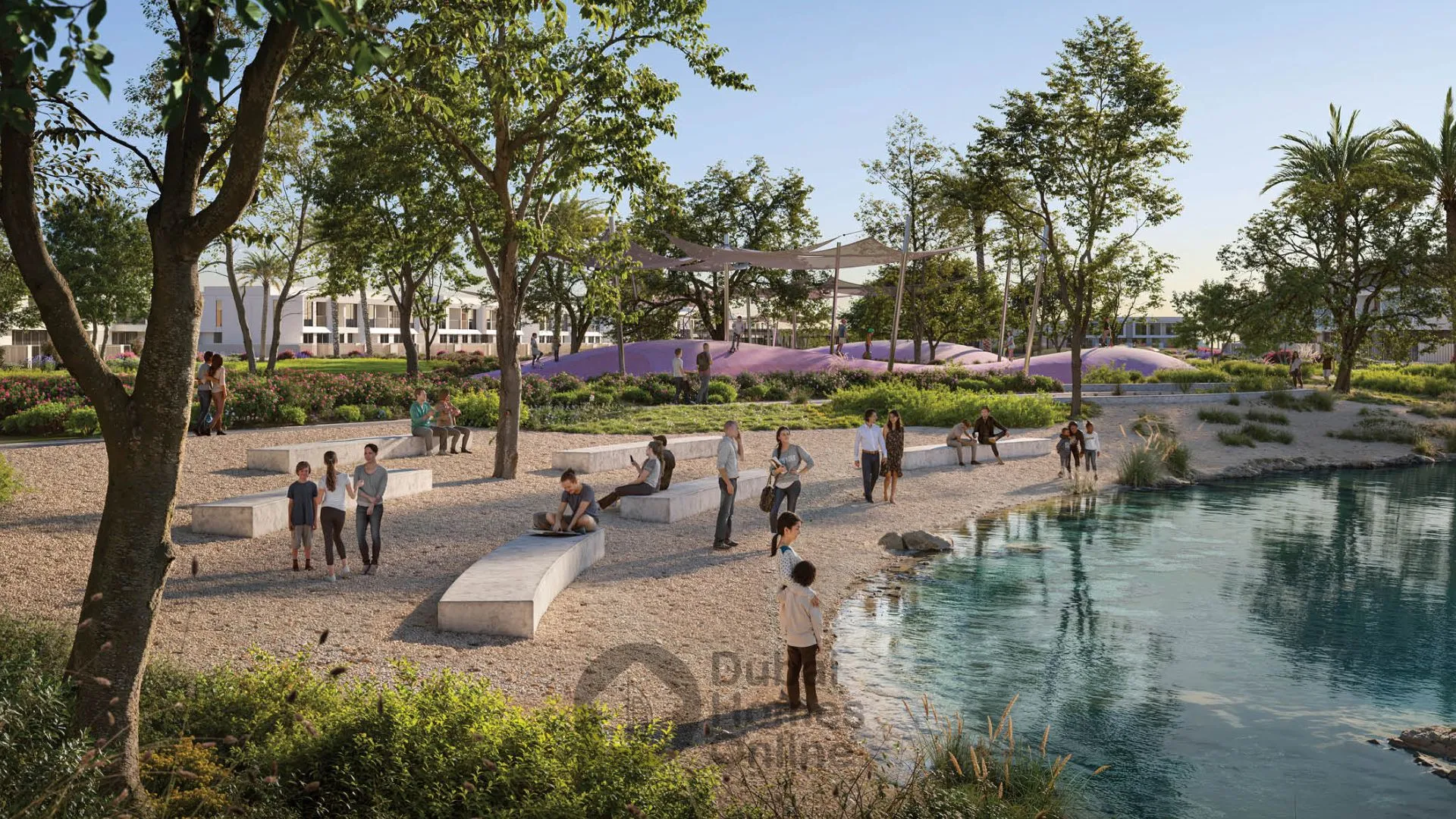 مشروع تاون هاوس فينديرا من إعمار للبيع في ذا فالي دبي