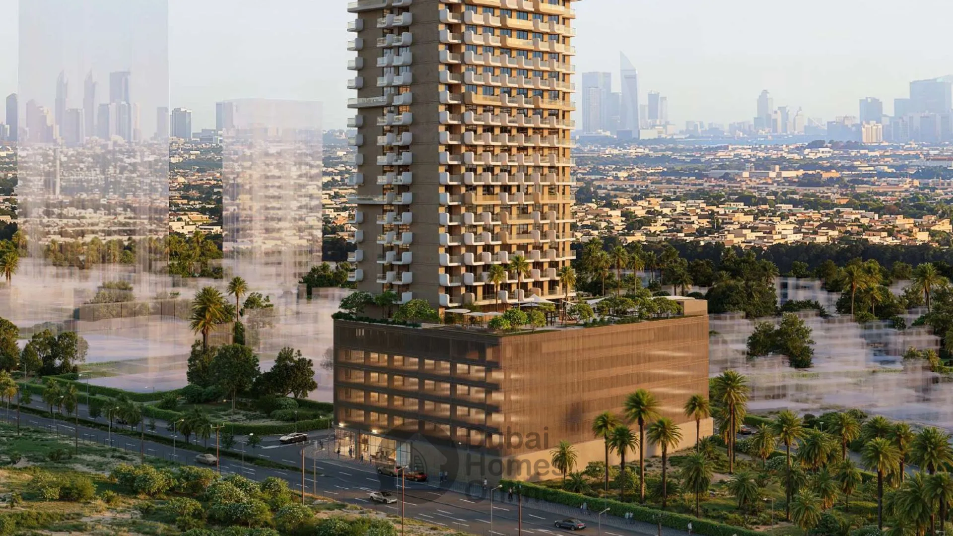 آپارتمان‌ های الاریس اسکای از آبجکت وان برای فروش در منطقه جی وی تی دبی