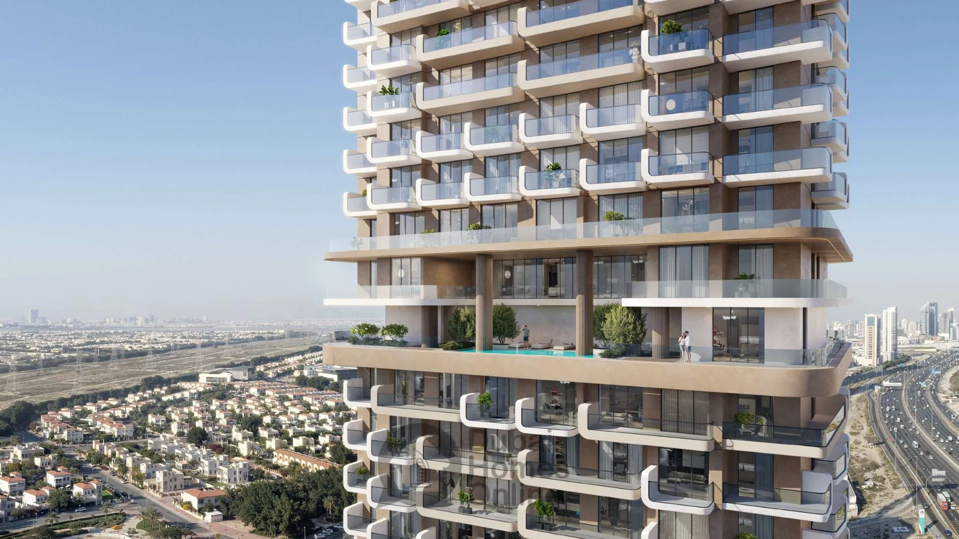 آپارتمان‌ های الاریس اسکای از آبجکت وان برای فروش در منطقه جی وی تی دبی