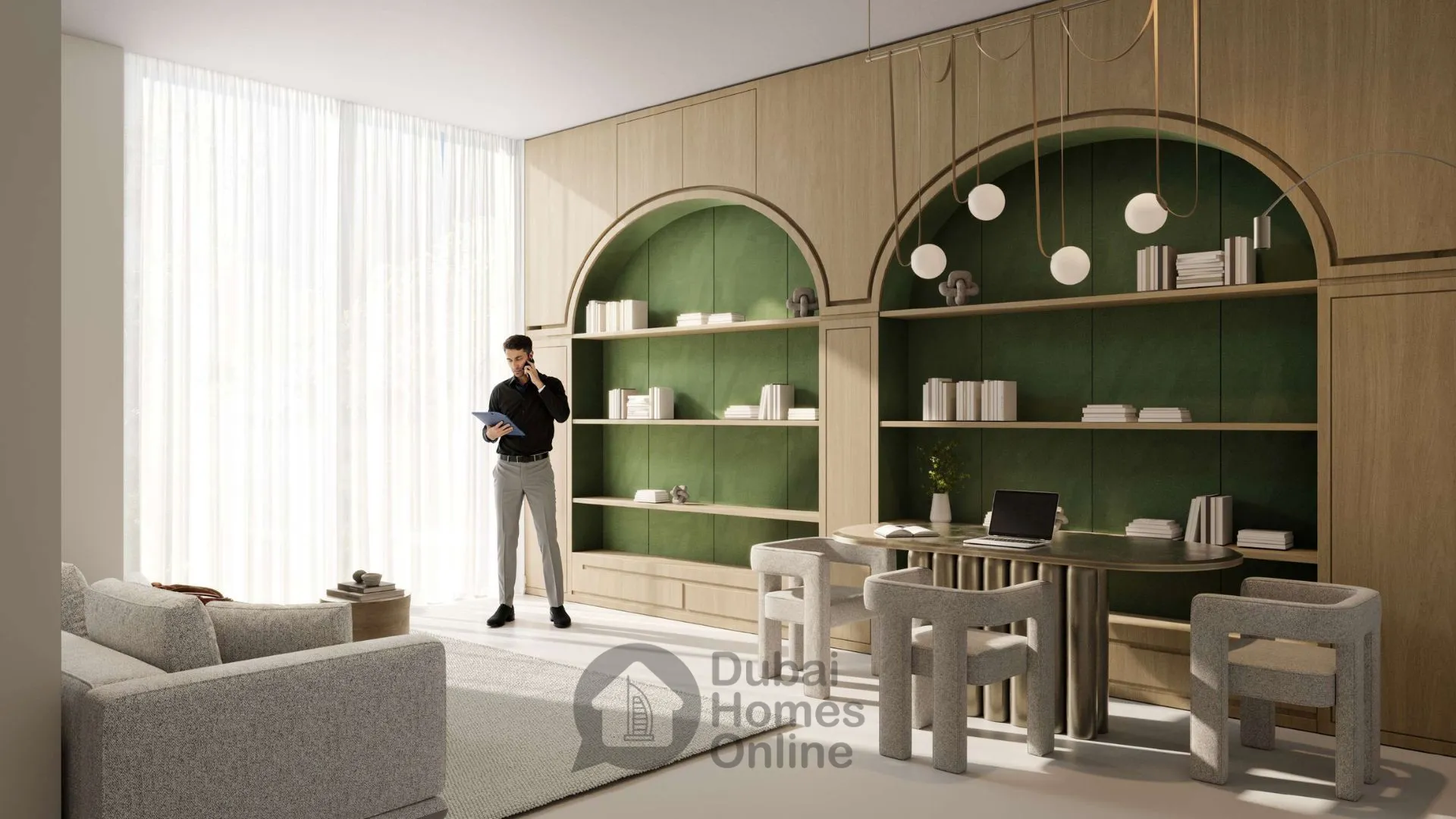 آپارتمان‌ های الاریس اسکای از آبجکت وان برای فروش در منطقه جی وی تی دبی