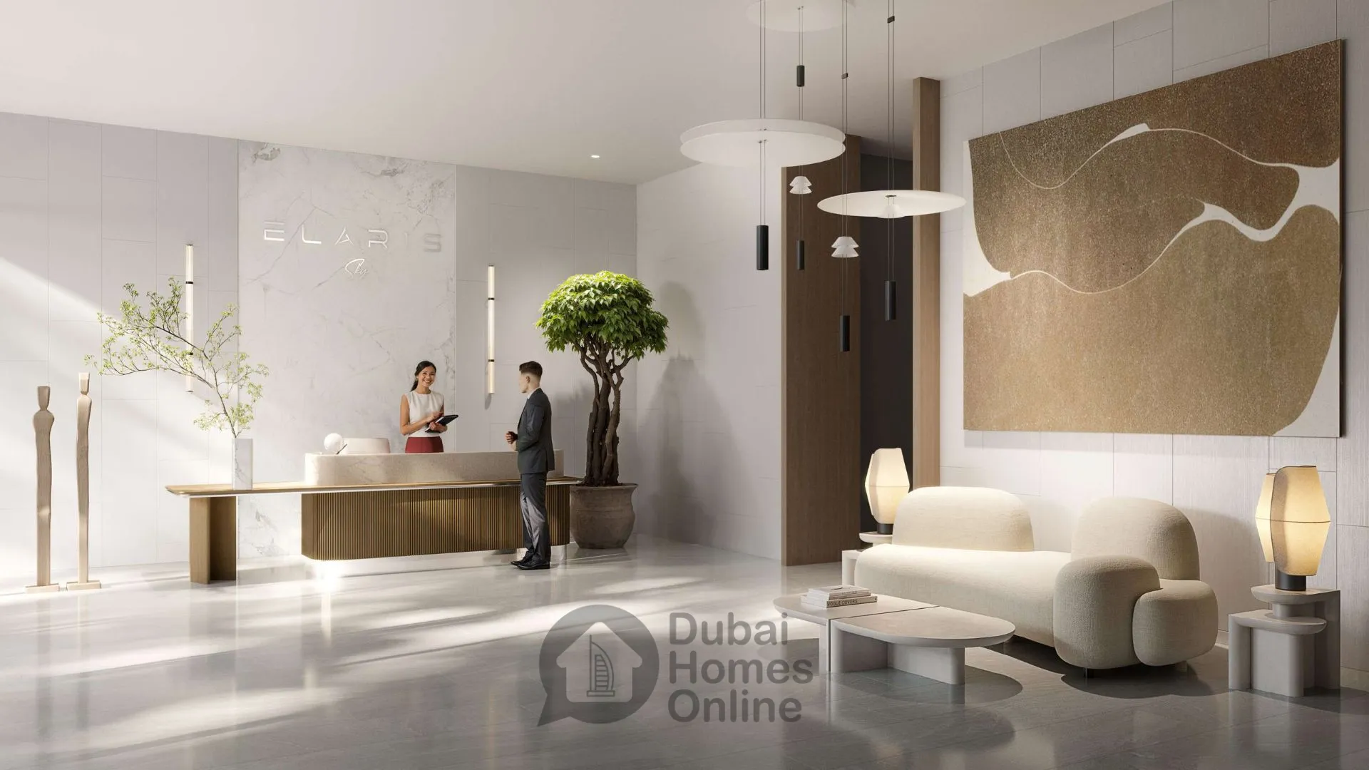 آپارتمان‌ های الاریس اسکای از آبجکت وان برای فروش در منطقه جی وی تی دبی