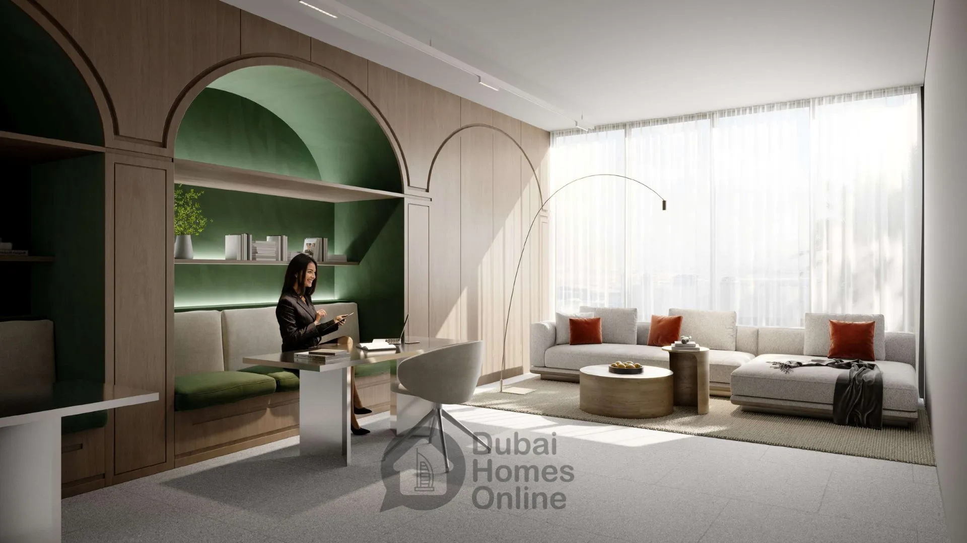 خرید آپارتمان‌ در پروژه الاریس اکسیس از آبجکت وان در منطقه جی وی تی دبی