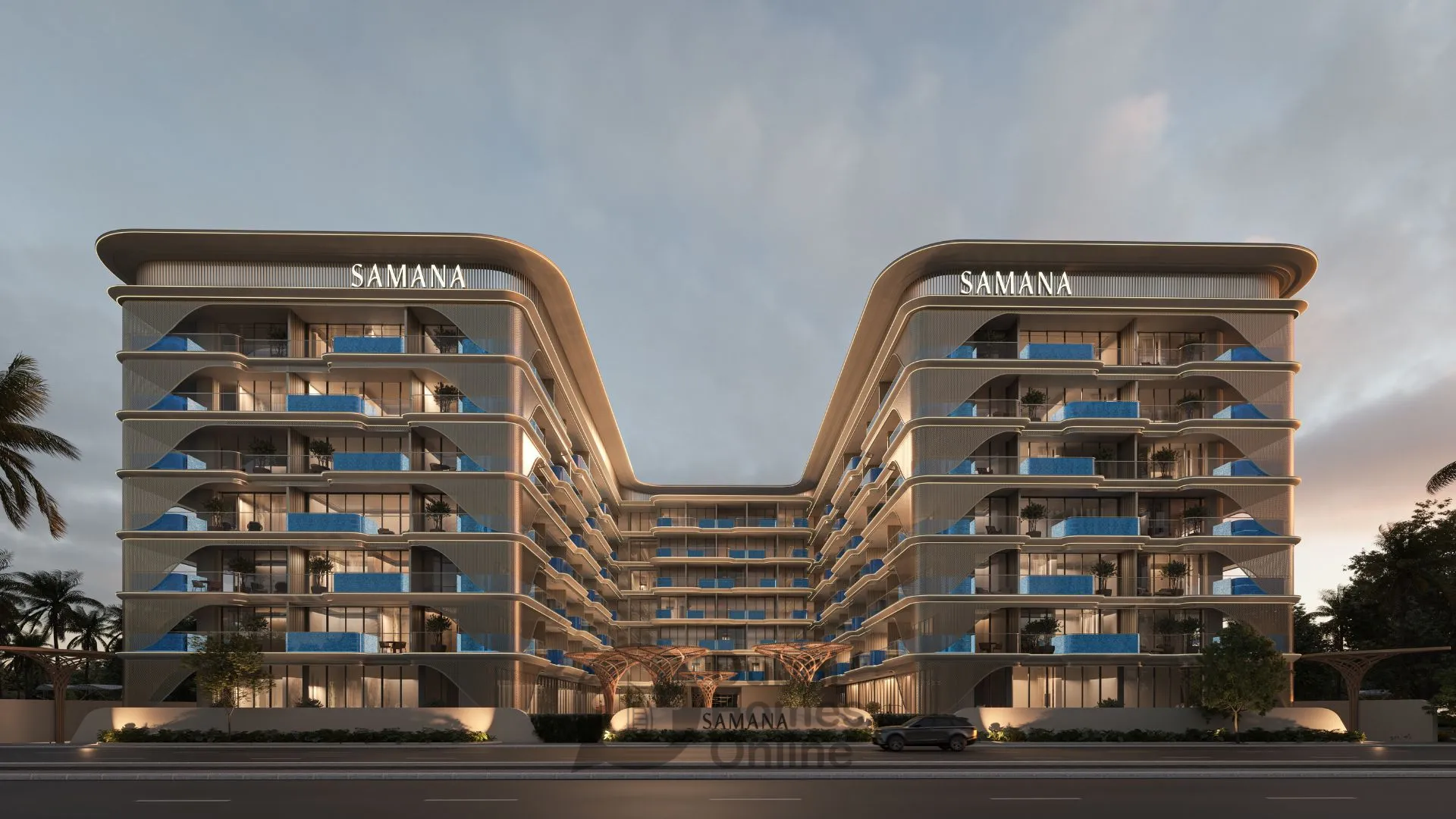 Samana Imperial Gardens Apartments For Sale at Arjan Dubai