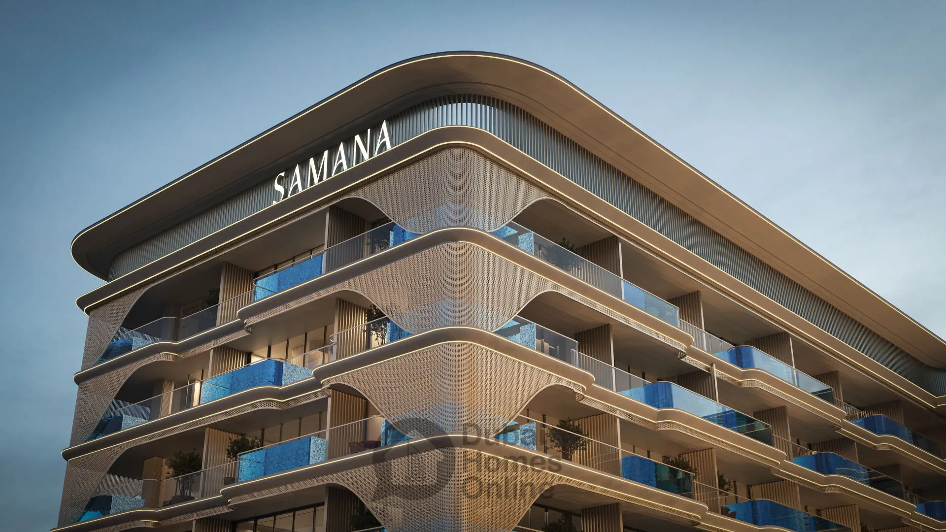 مشروع شقق سمانا إمبريال جاردنز للبيع في أرجان دبي