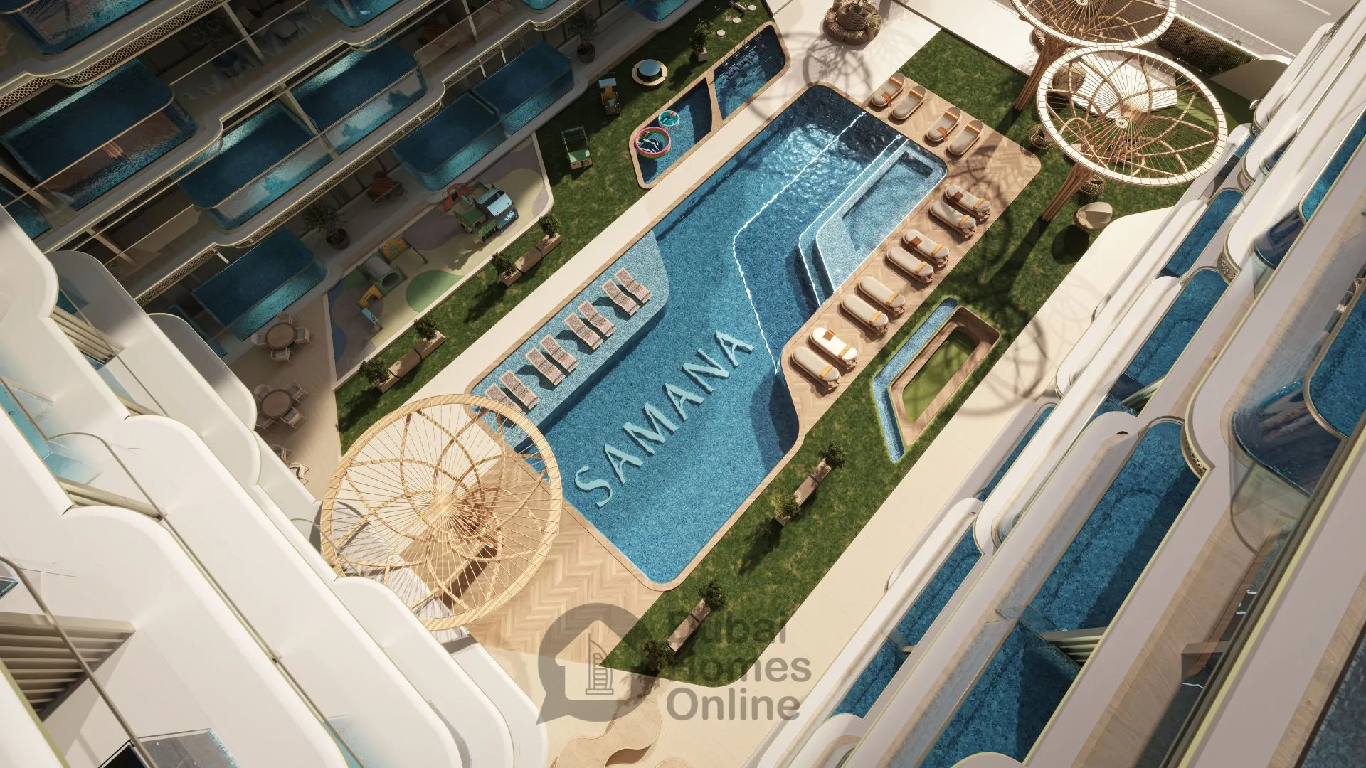 Samana Imperial Gardens Apartments For Sale at Arjan Dubai