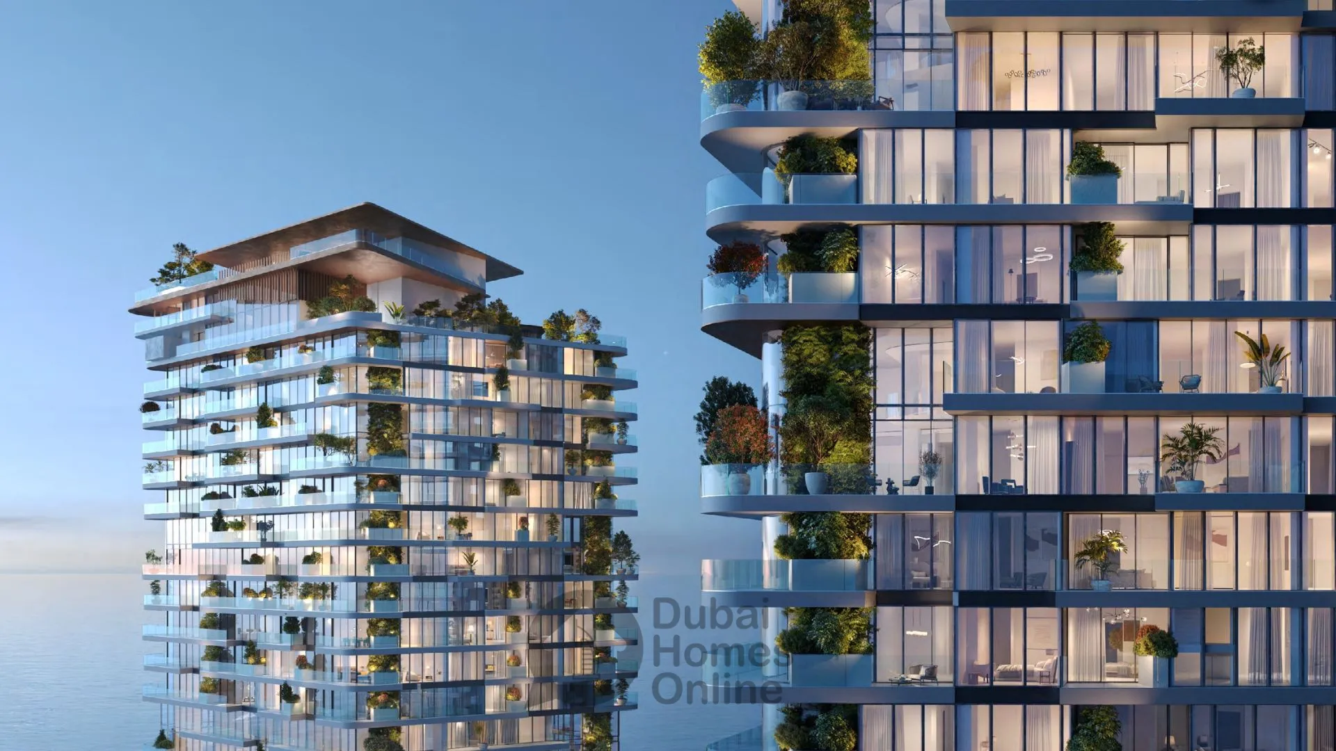 خرید آپارتمان‌ های سولور از بیاند در منطقه دبی ماریتایم سیتی