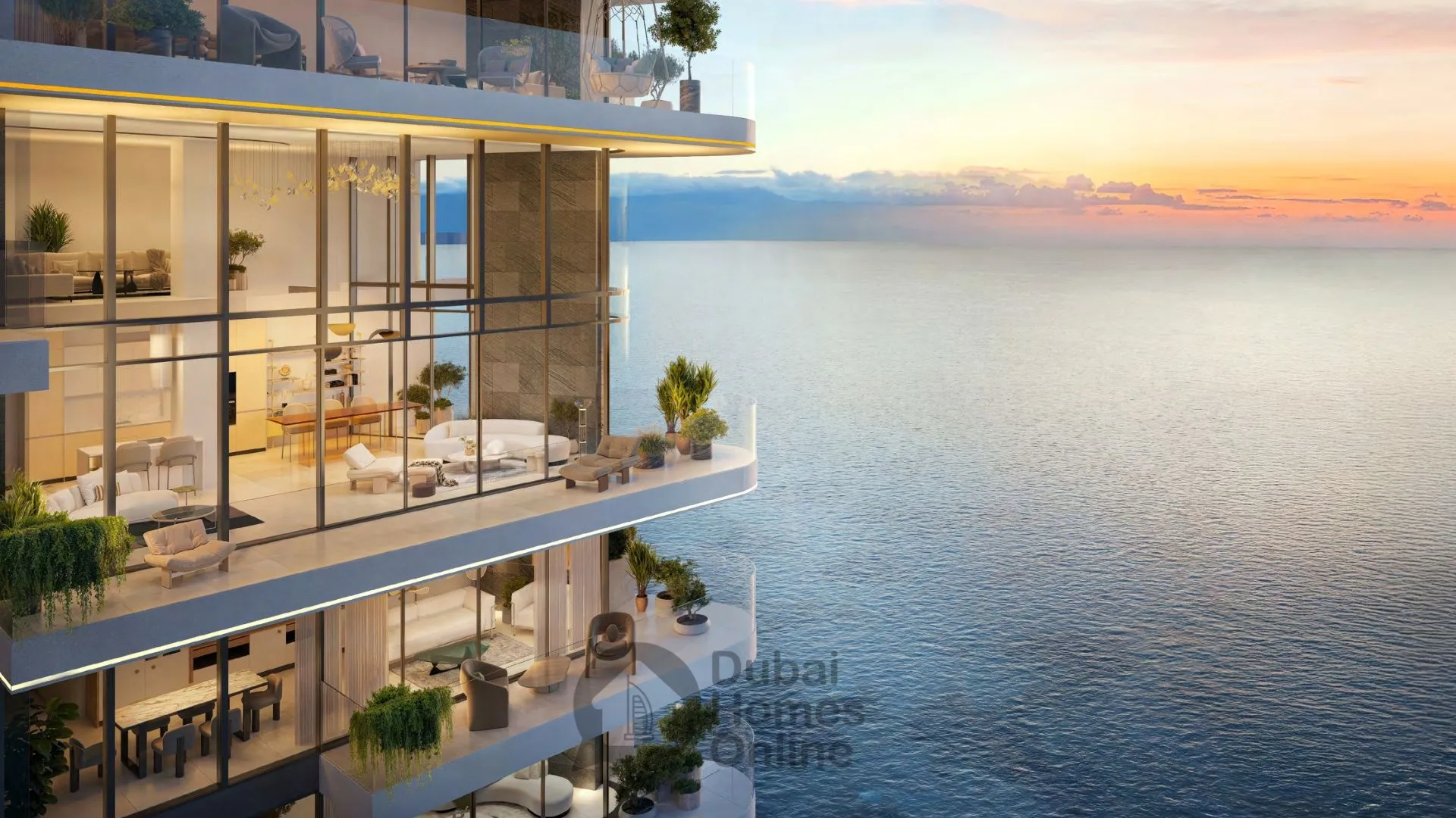 خرید آپارتمان‌ های سولور از بیاند در منطقه دبی ماریتایم سیتی