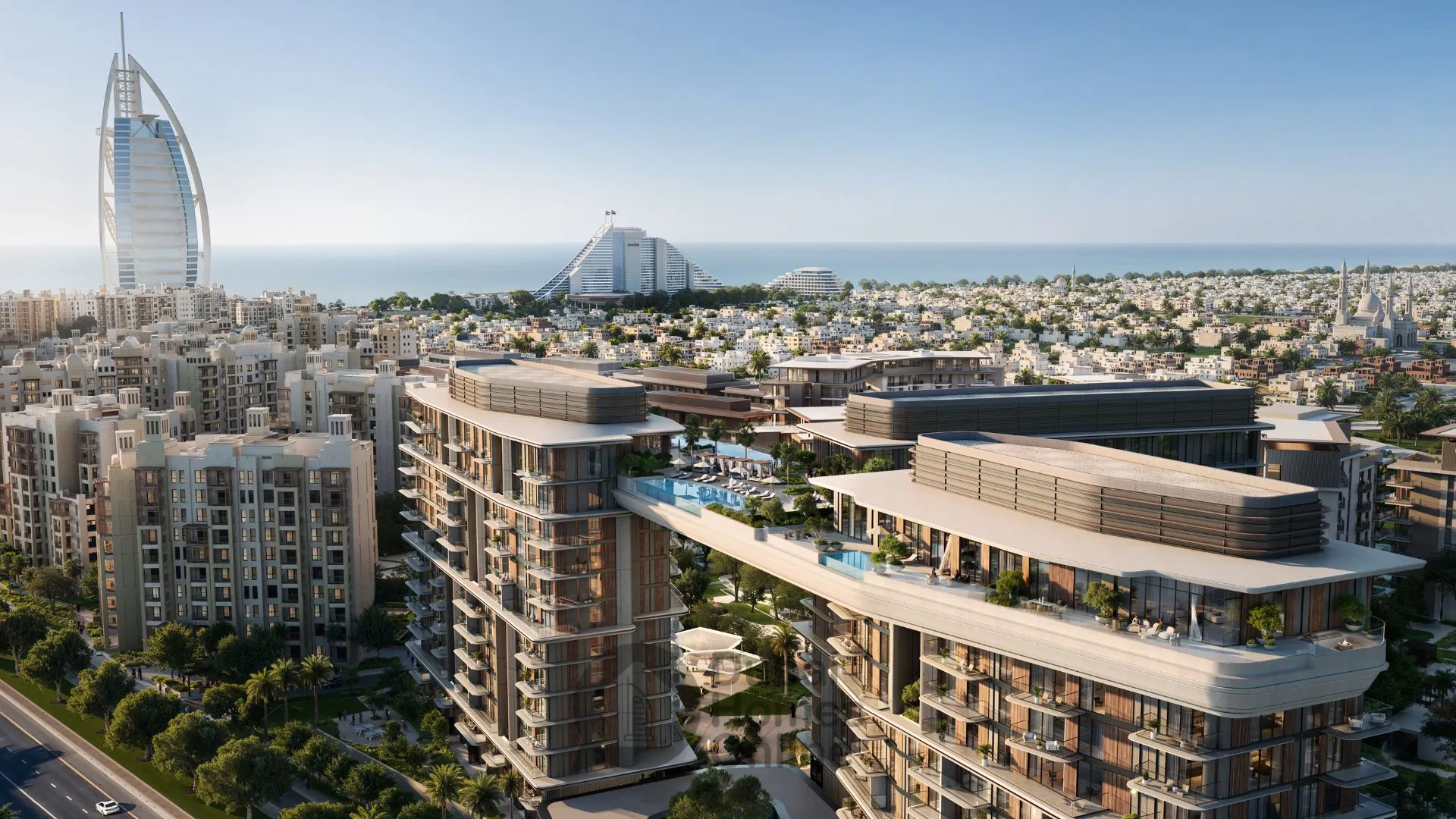 خرید آپارتمان‌ در پروژه نورل مراس در مدینه جمیرا لیوینگ دبی