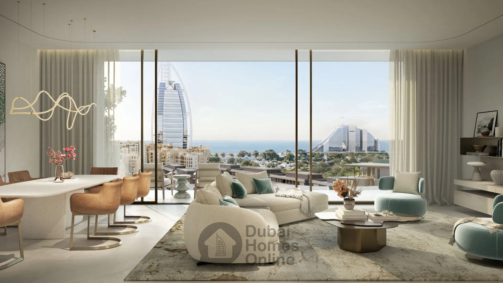 خرید آپارتمان‌ در پروژه نورل مراس در مدینه جمیرا لیوینگ دبی