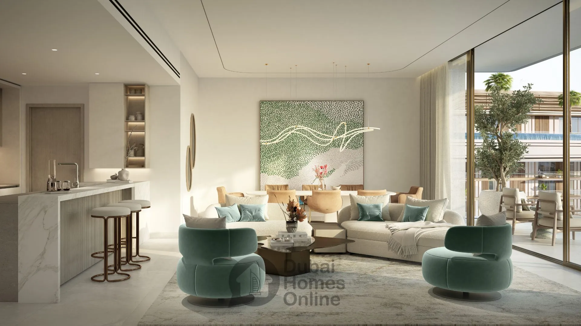 خرید آپارتمان‌ در پروژه نورل مراس در مدینه جمیرا لیوینگ دبی