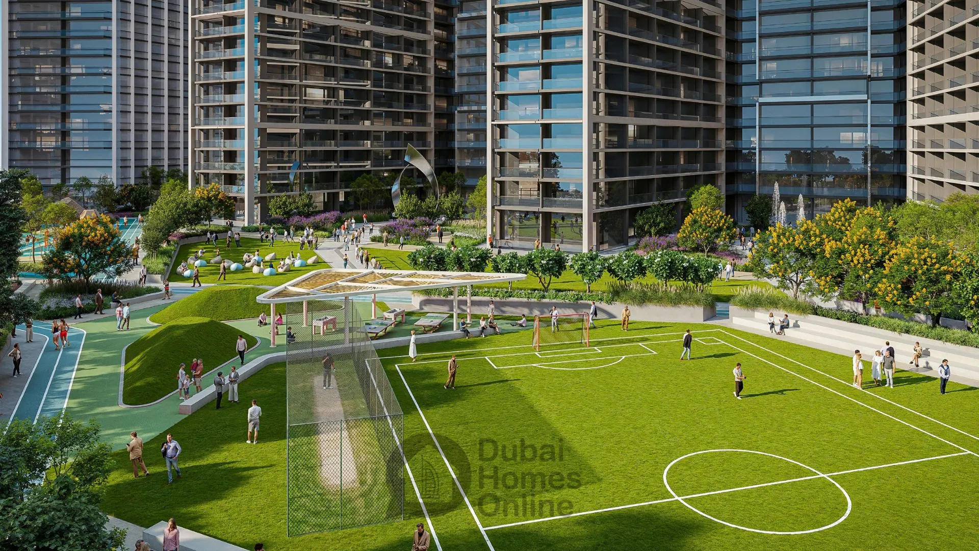 شقق ذا ترانكويل للبيع في شوبا سنترال بشارع الشيخ زايد، دبي