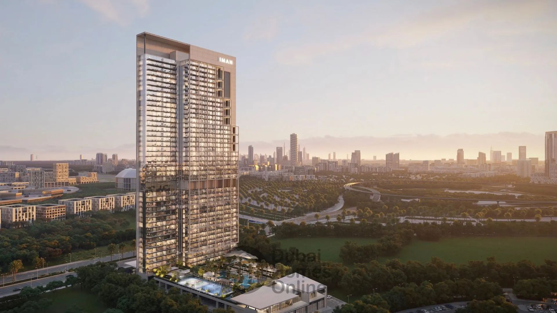 مشروع شقق سييرا من إيمان للبيع في موتور سيتي دبي