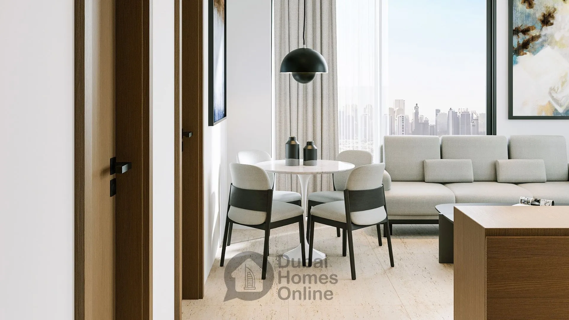 Santorini Residences For Sale in JVT Dubai