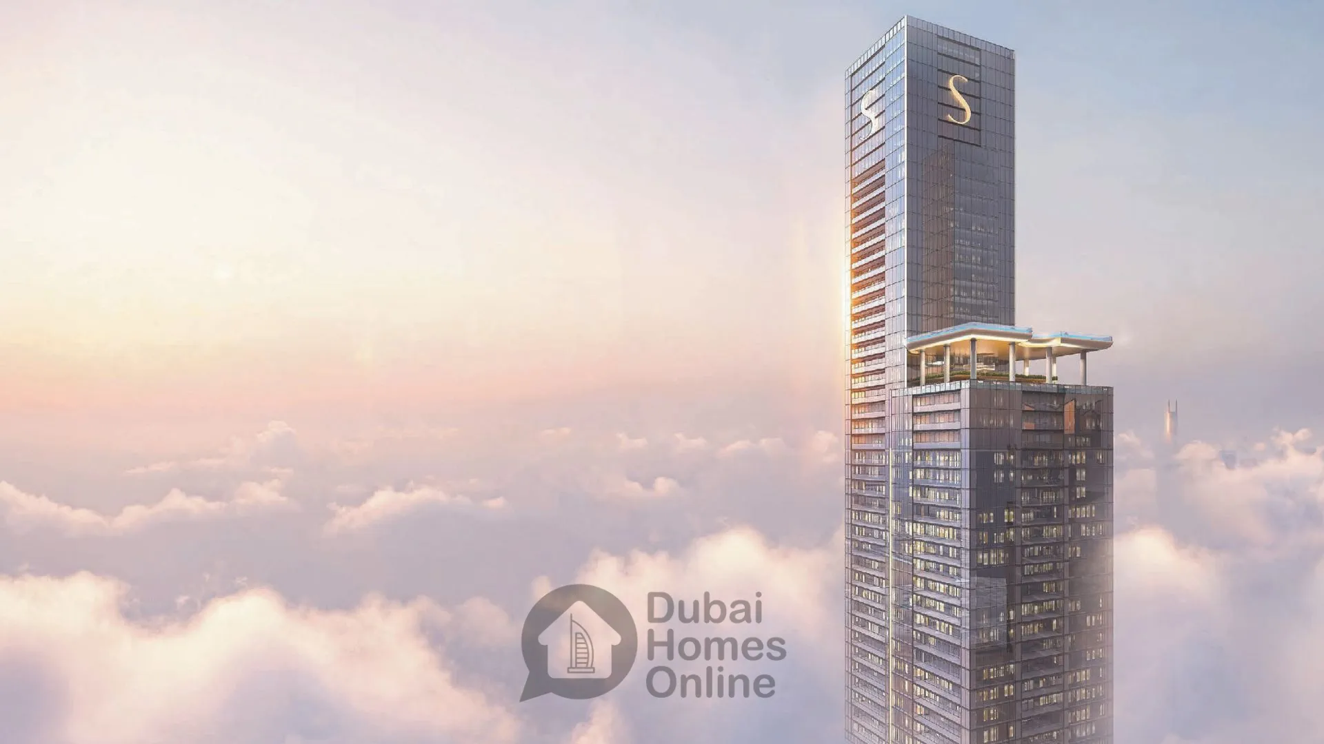 مشروع شقق شوبا سكاي باركس للبيع في الخليج التجاري بدبي