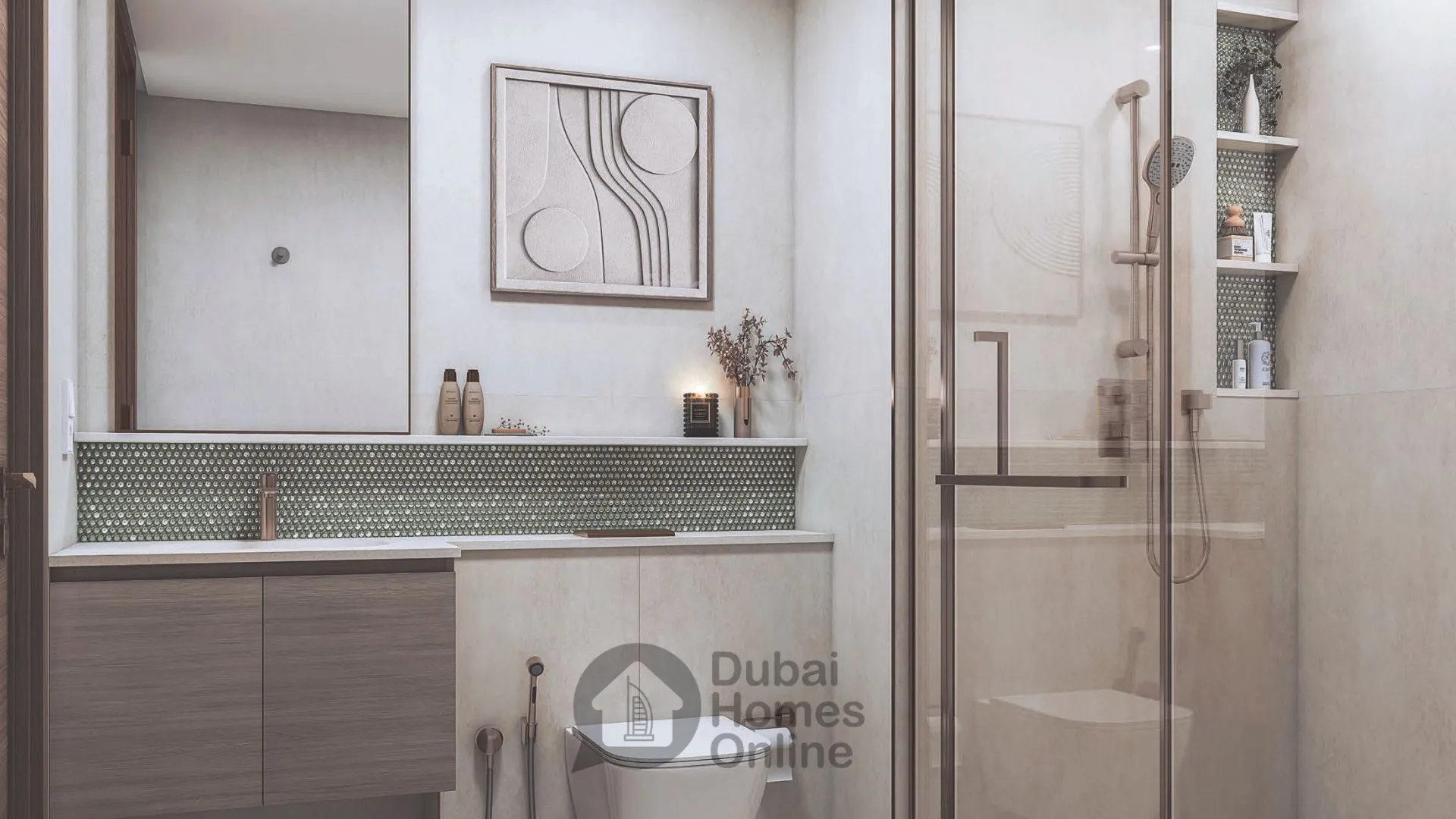 مشروع شقق شوبا سكاي باركس للبيع في الخليج التجاري بدبي