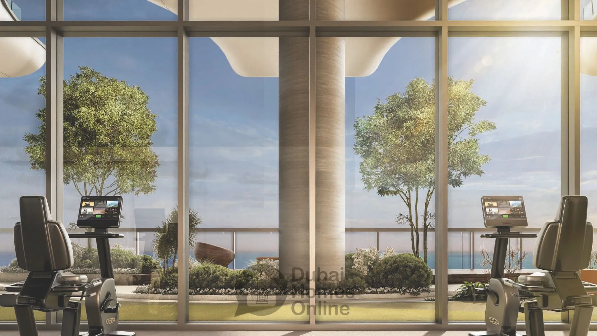 مشروع شقق شوبا سكاي باركس للبيع في الخليج التجاري بدبي