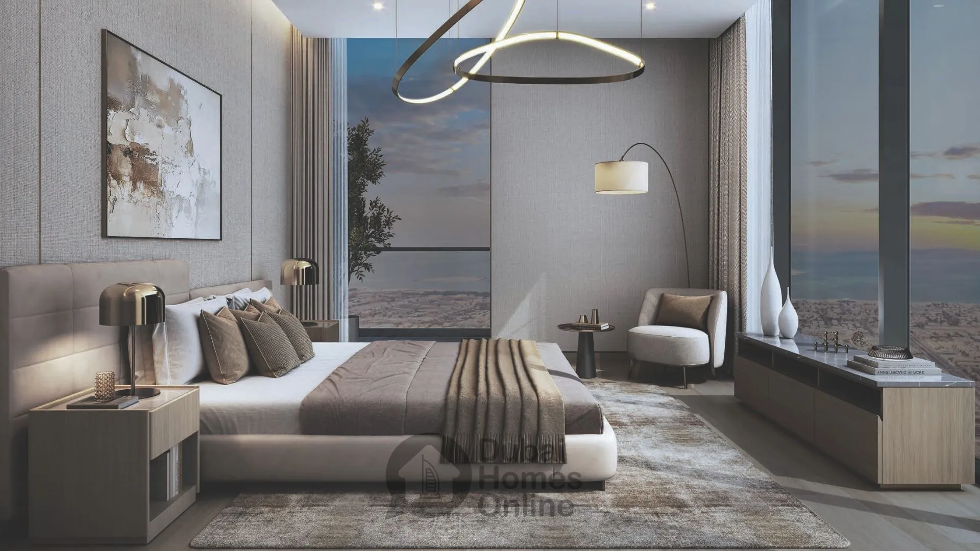 مشروع شقق شوبا سكاي باركس للبيع في الخليج التجاري بدبي