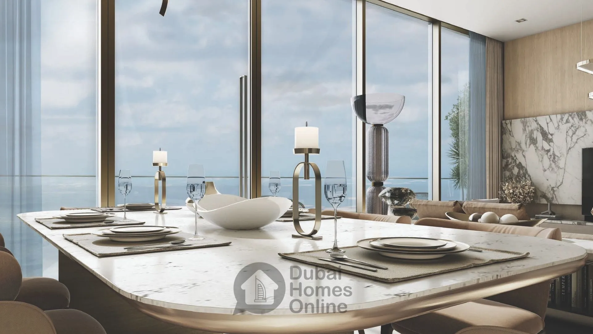 مشروع شقق شوبا سكاي باركس للبيع في الخليج التجاري بدبي