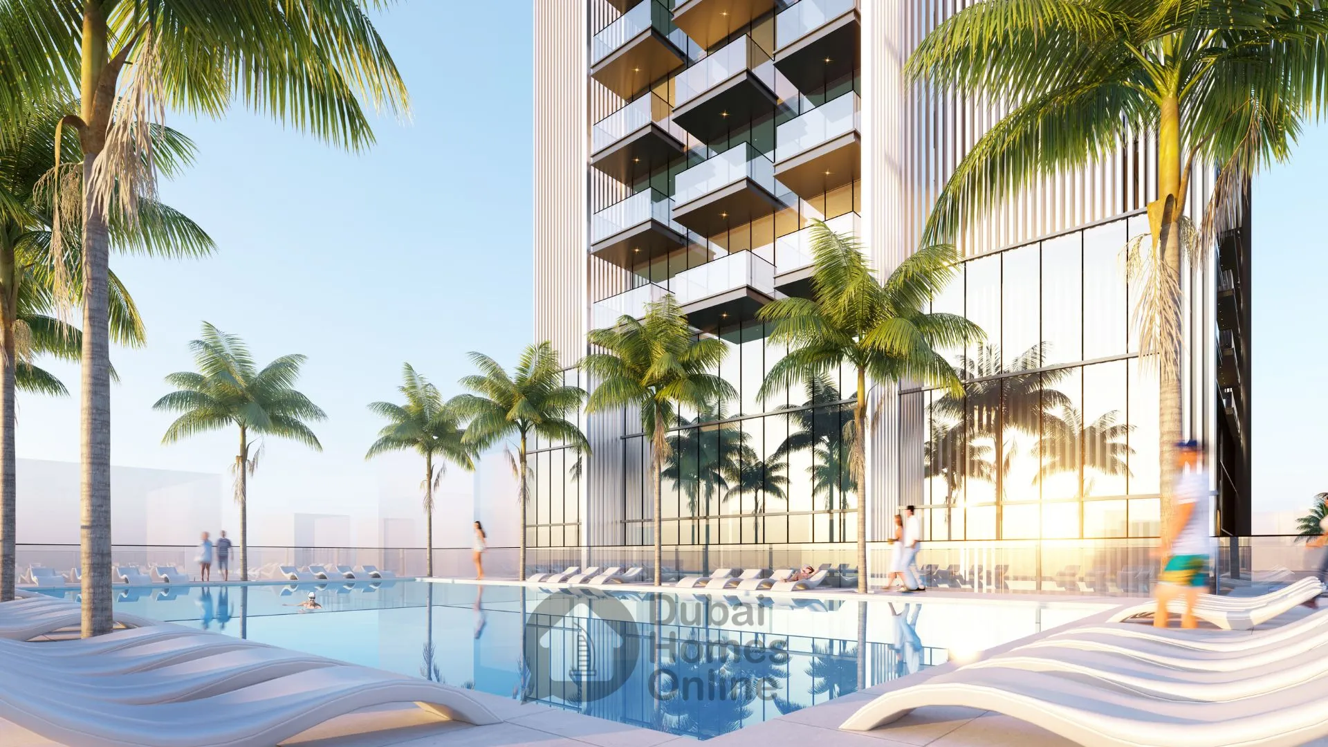 خرید آپارتمان‌ در برج اسکای گیت تایگر در جی وی تی دبی