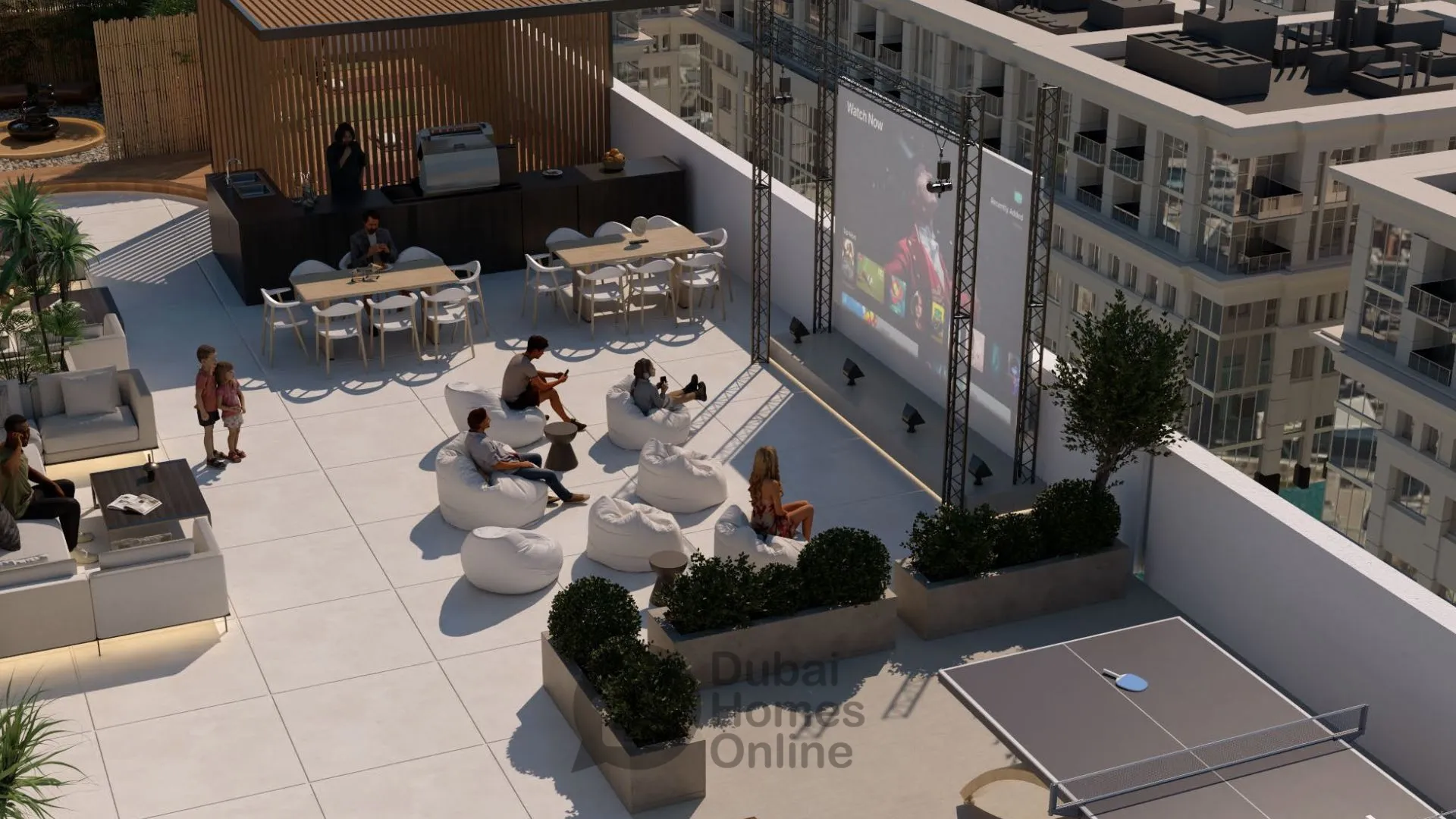 خرید آپارتمان در پروژه ترافورد رزیدنسز در دبی ساوت