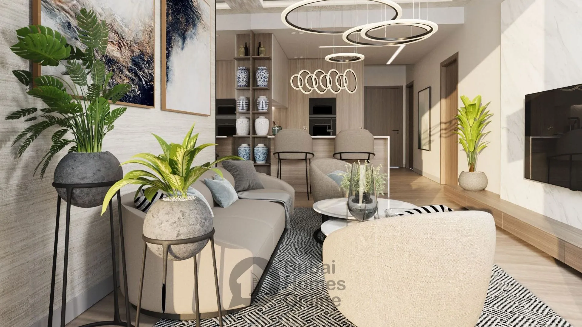 خرید آپارتمان در پروژه ترافورد رزیدنسز در دبی ساوت