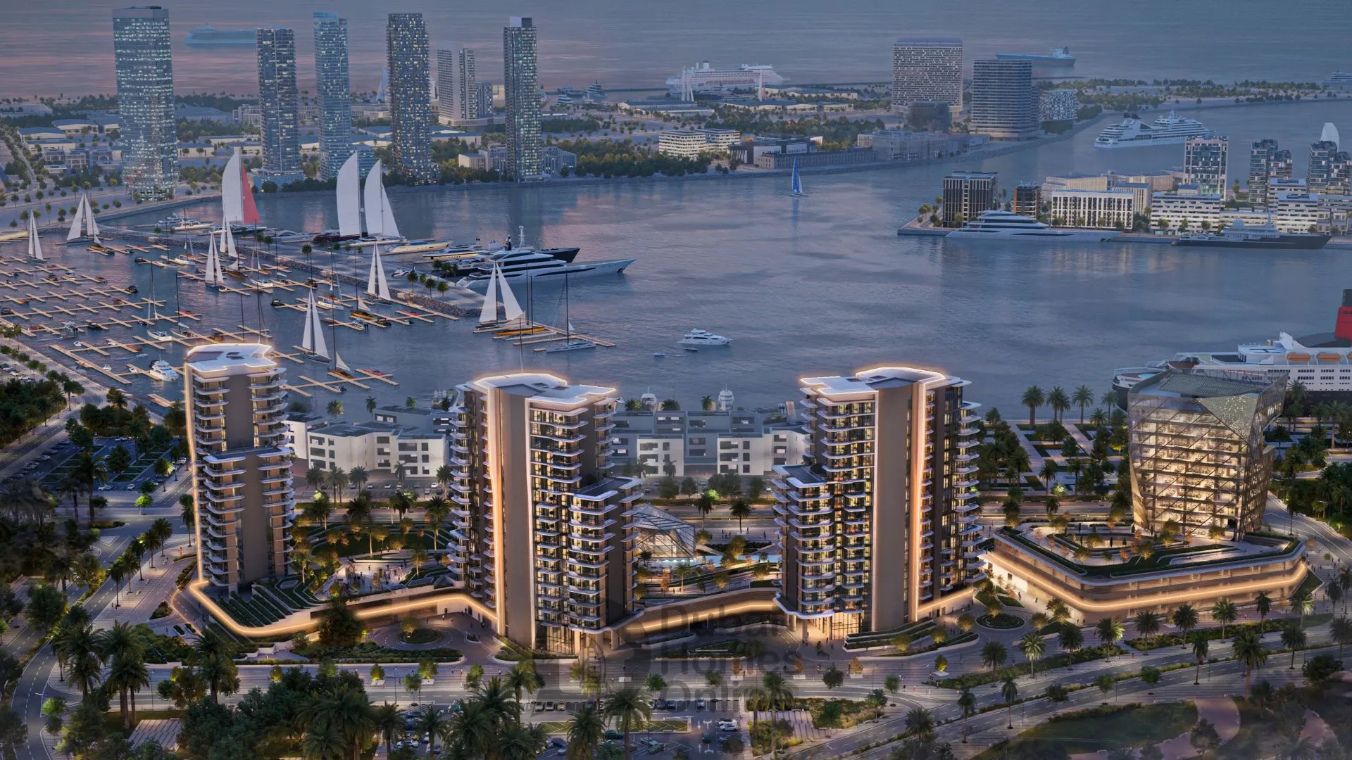 خرید آپارتمان‌ در پروژه پورتساید اسکوئر الینگتون در مینا راشد دبی