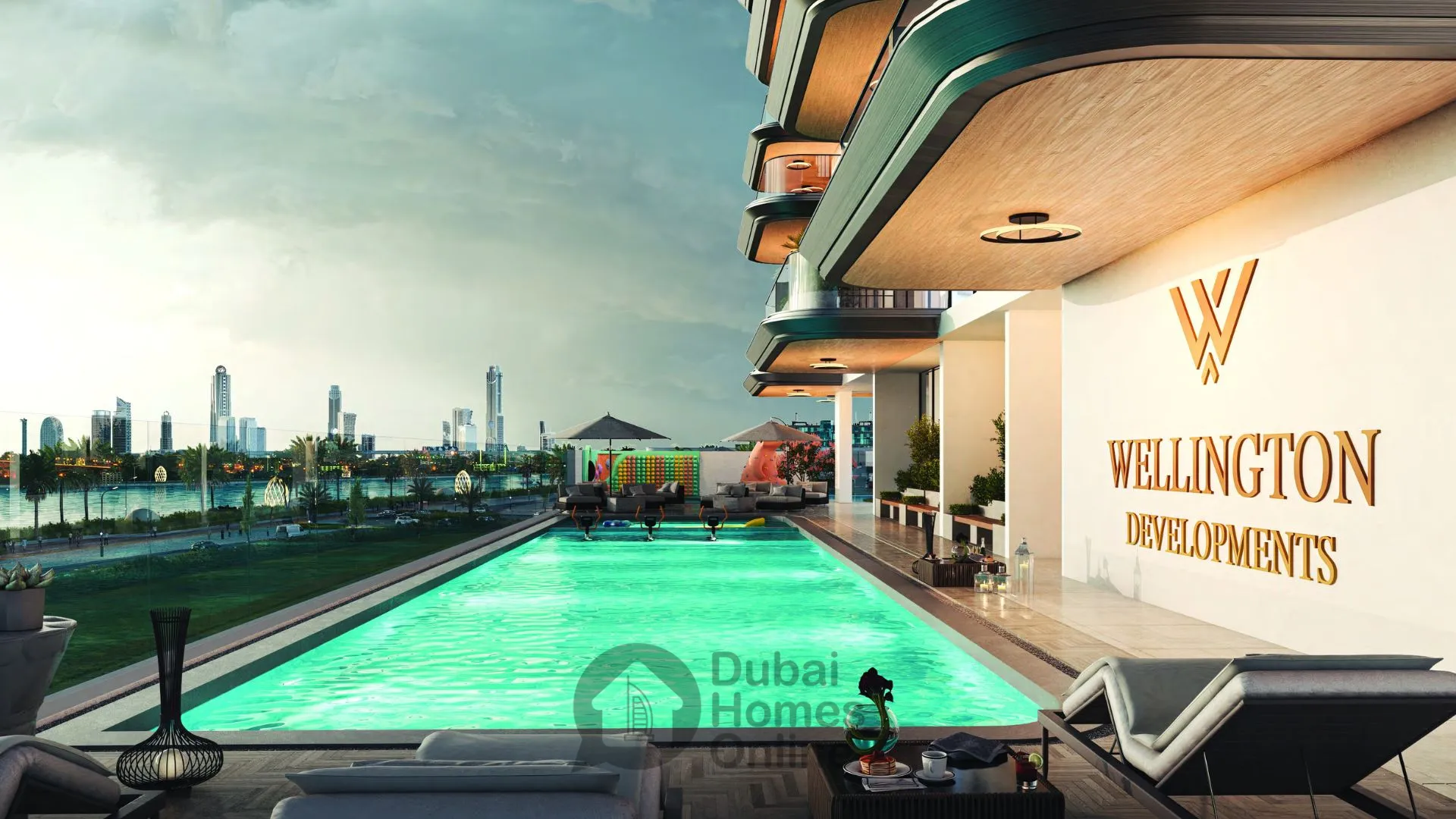 خرید آپارتمان‌ در پروژه ولینگتون اوشن واک در منطقه دبی آیلندز