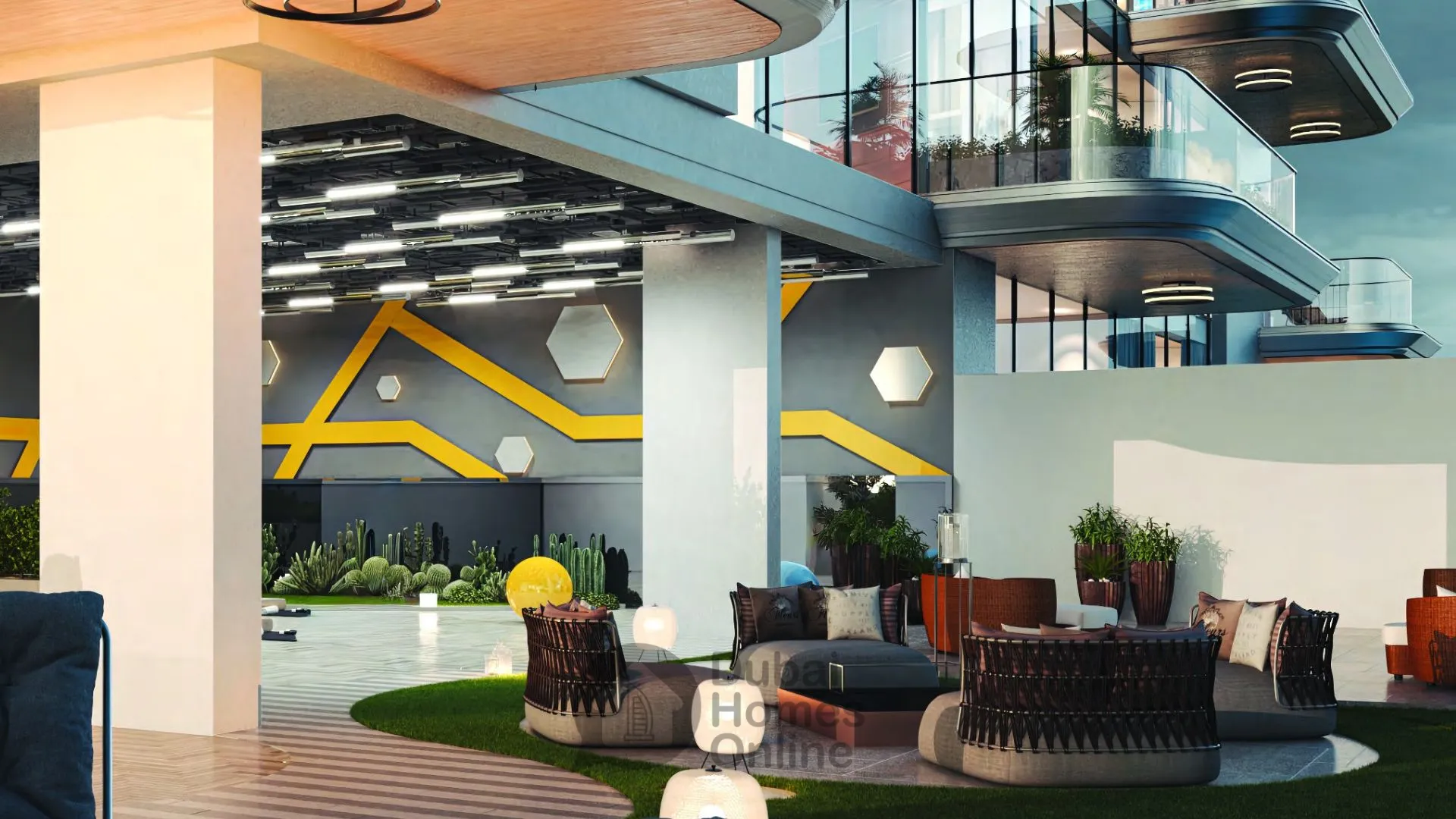 خرید آپارتمان‌ در پروژه ولینگتون اوشن واک در منطقه دبی آیلندز