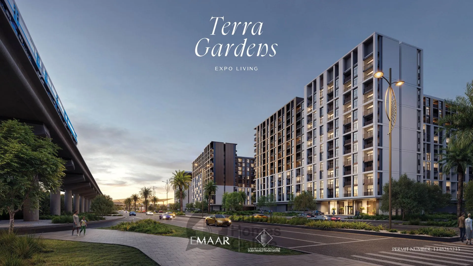 شقق وتاون هاوس تيرا جاردنز من إعمار للبيع في إكسبو ليفينج دبي