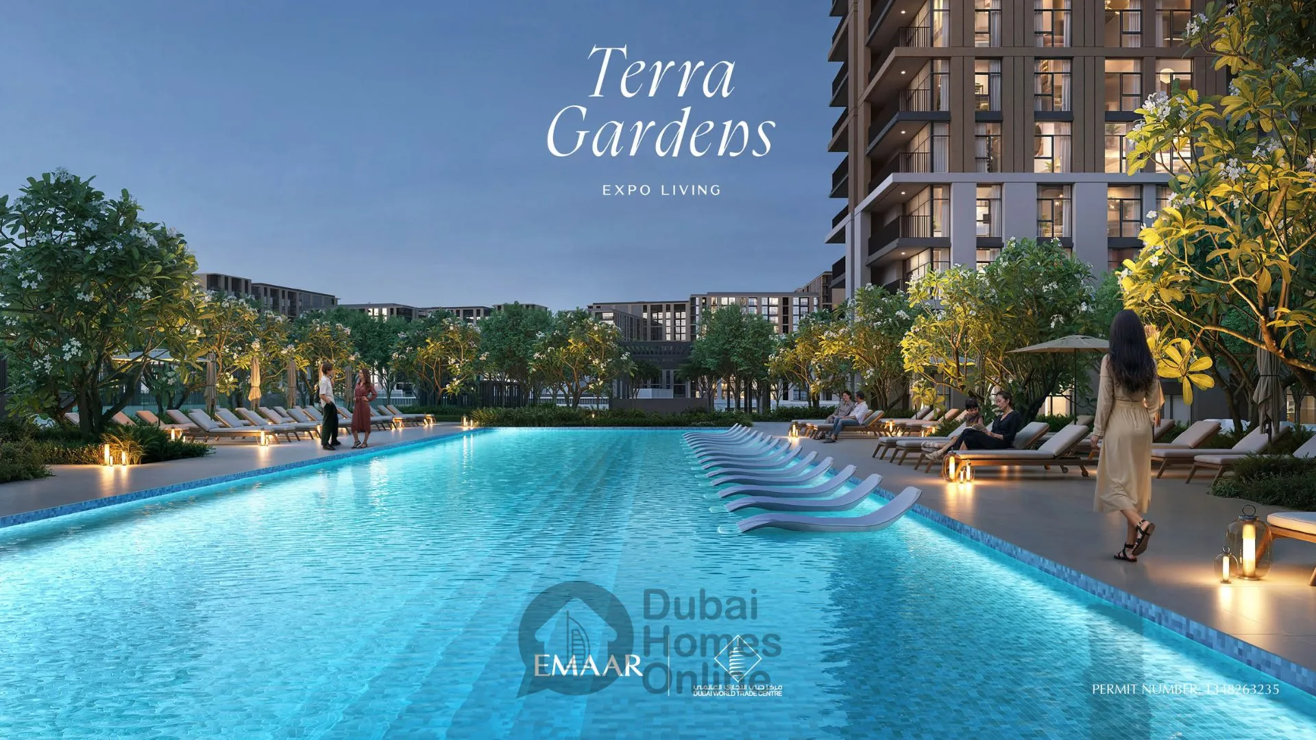 شقق وتاون هاوس تيرا جاردنز من إعمار للبيع في إكسبو ليفينج دبي
