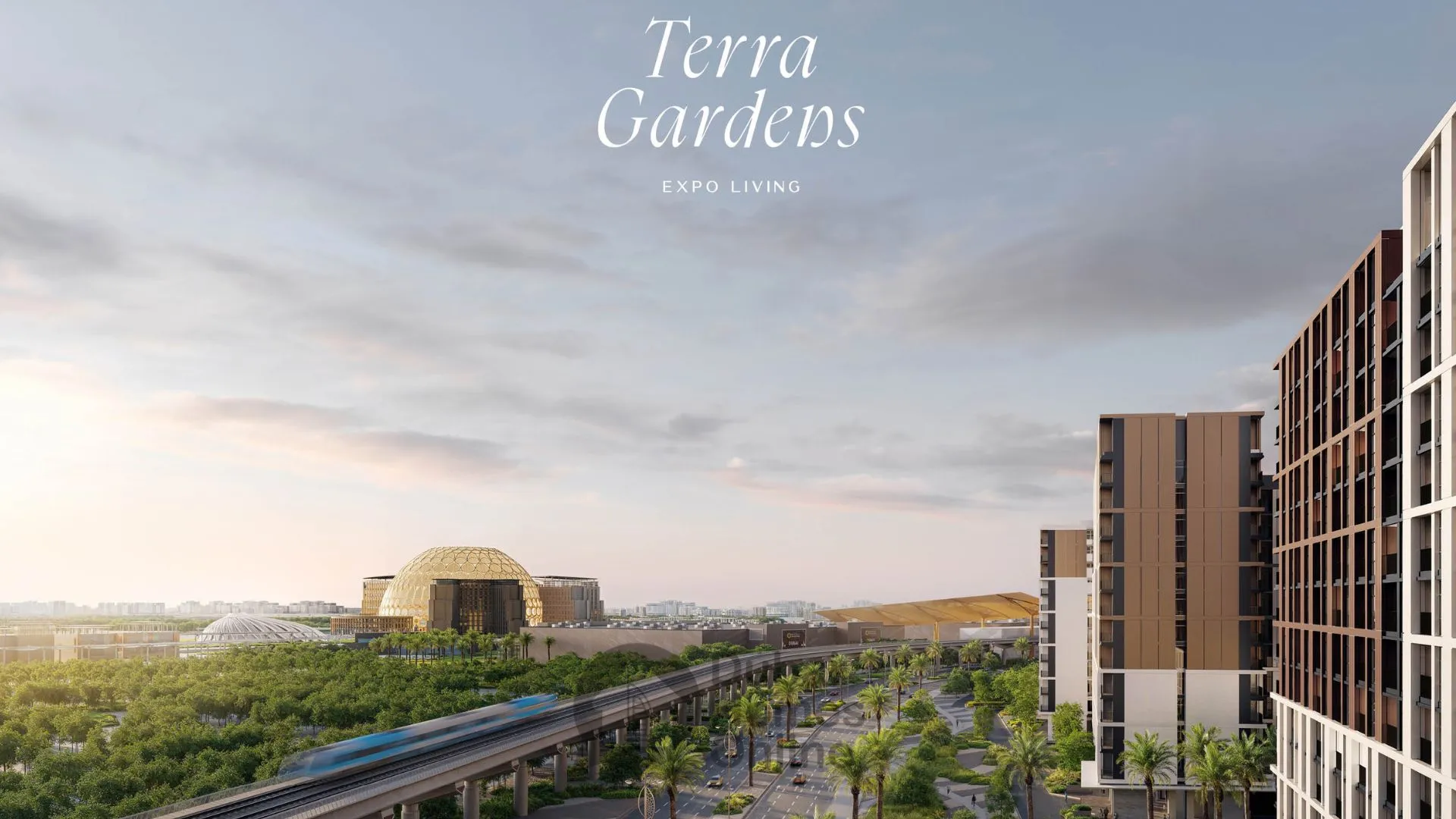 شقق وتاون هاوس تيرا جاردنز من إعمار للبيع في إكسبو ليفينج دبي