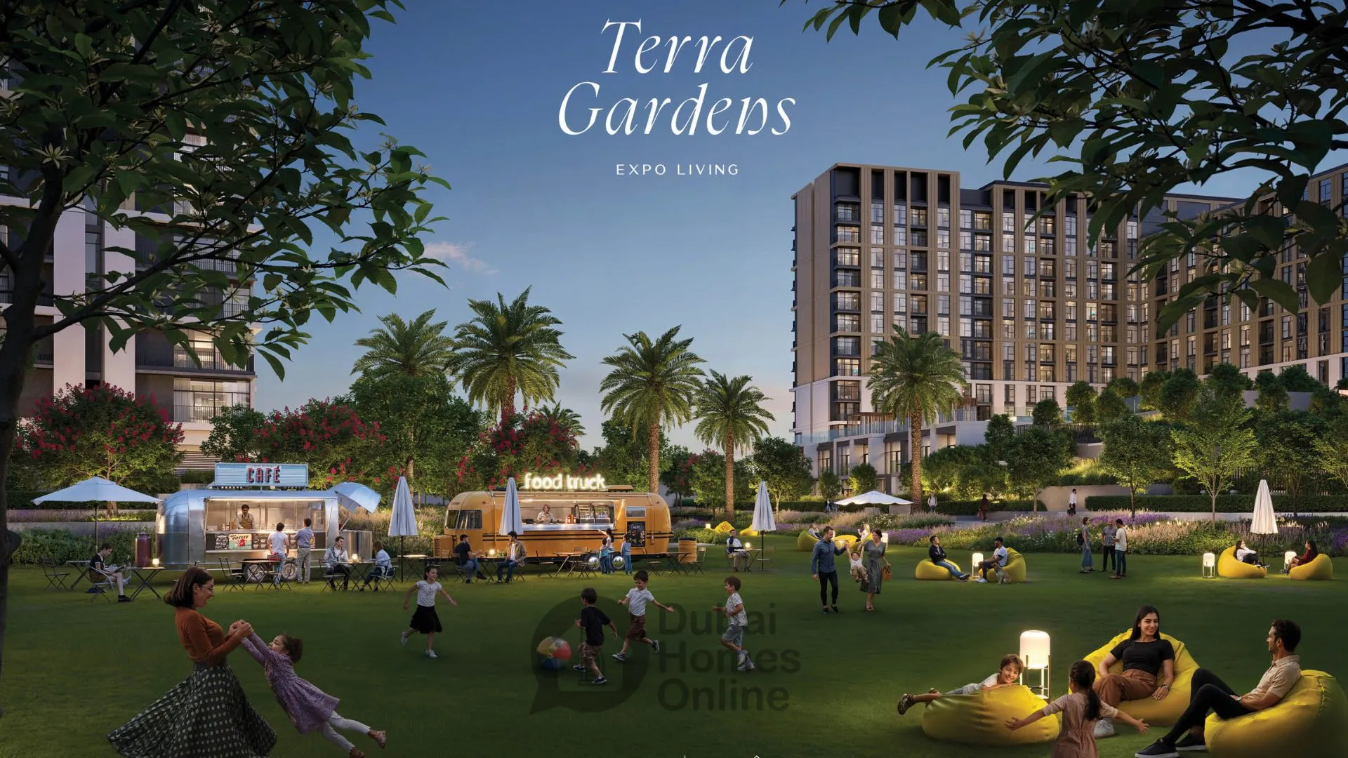شقق وتاون هاوس تيرا جاردنز من إعمار للبيع في إكسبو ليفينج دبي