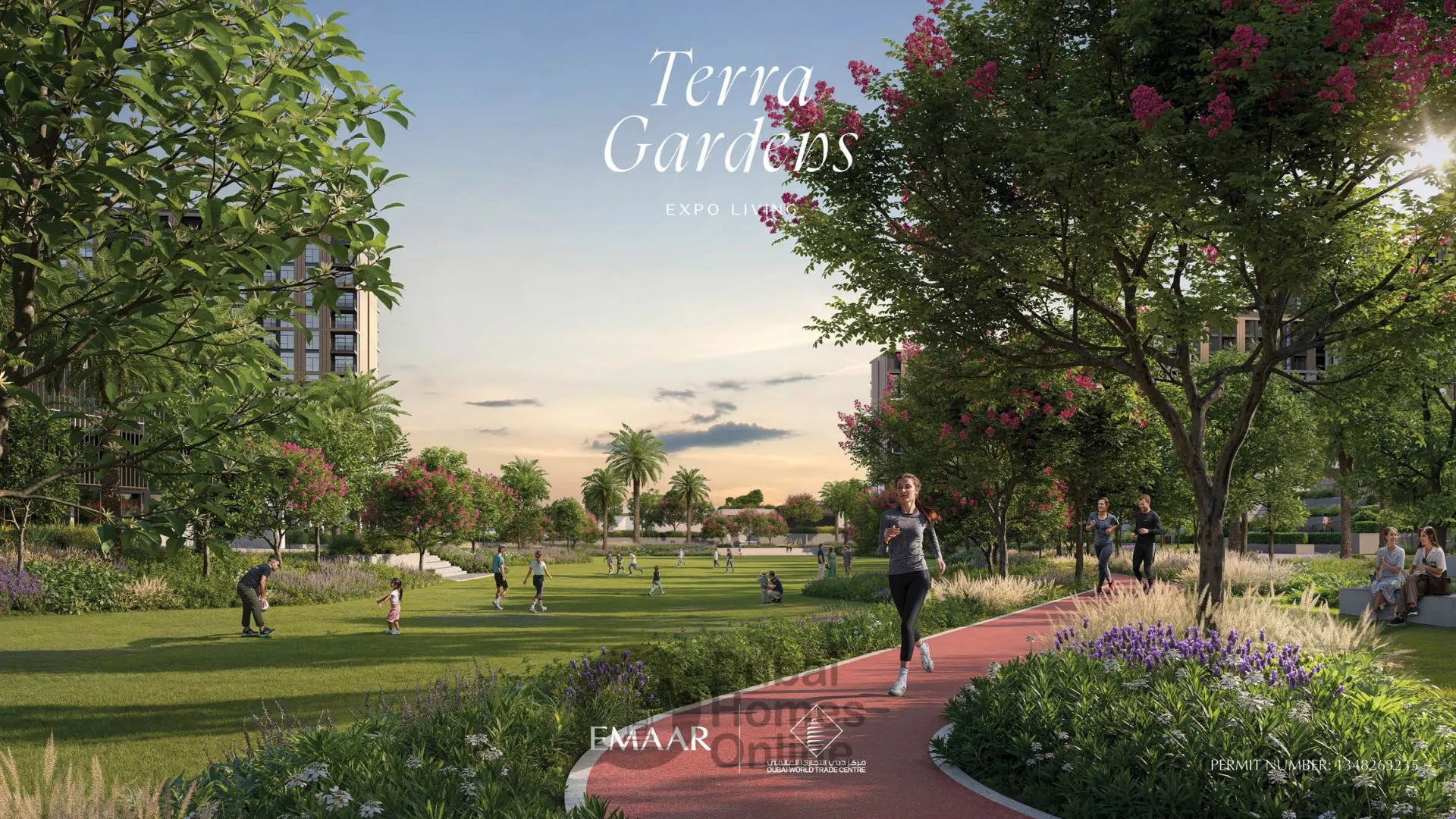 شقق وتاون هاوس تيرا جاردنز من إعمار للبيع في إكسبو ليفينج دبي