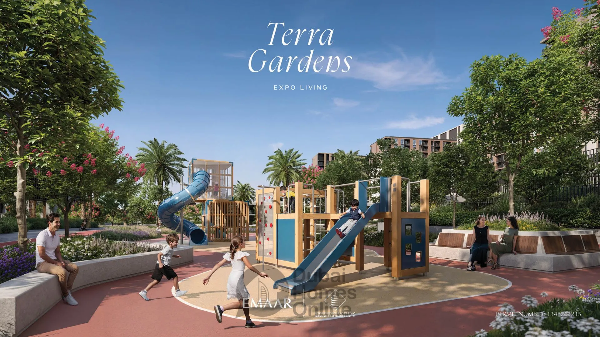 شقق وتاون هاوس تيرا جاردنز من إعمار للبيع في إكسبو ليفينج دبي