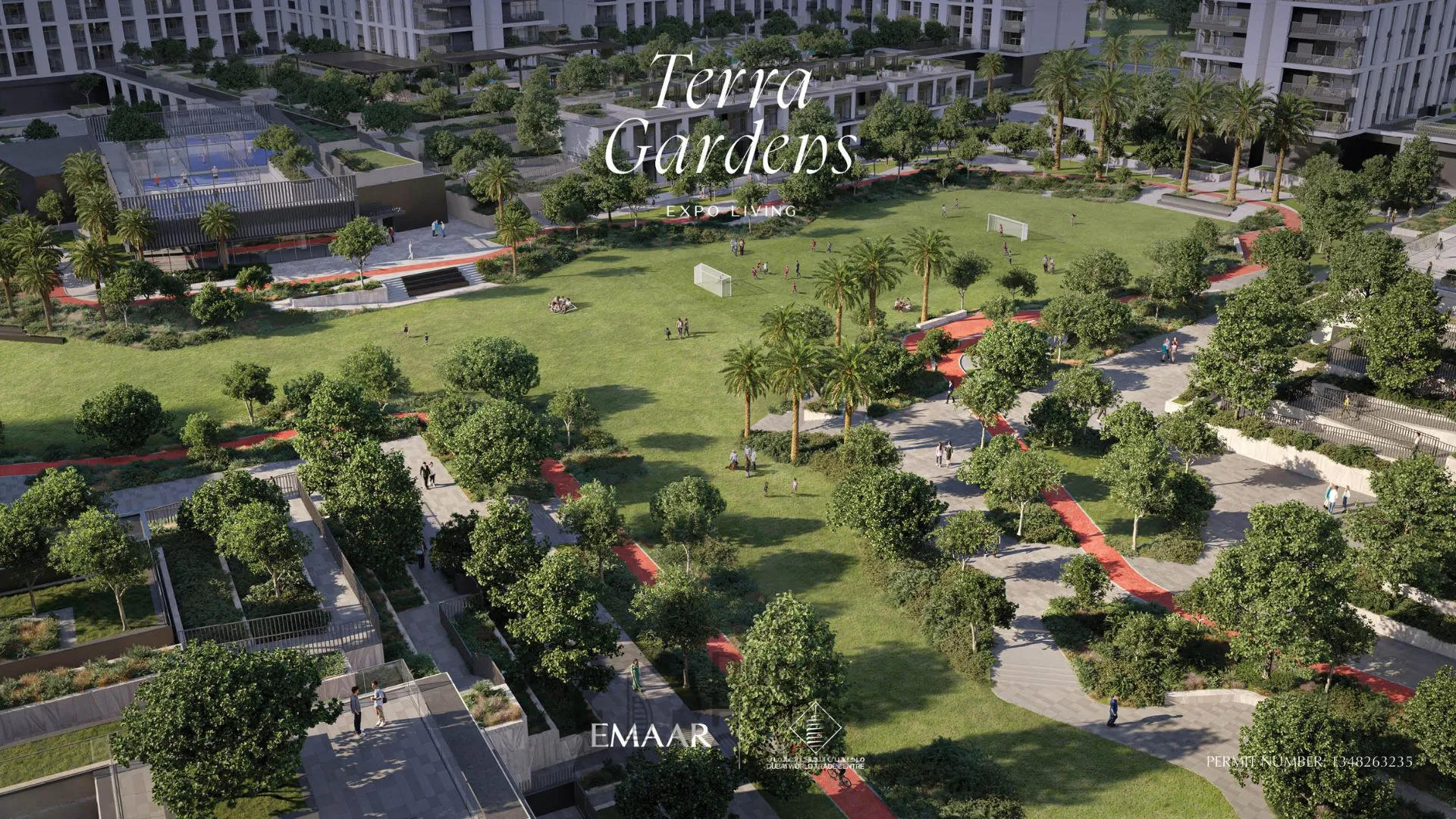 شقق وتاون هاوس تيرا جاردنز من إعمار للبيع في إكسبو ليفينج دبي