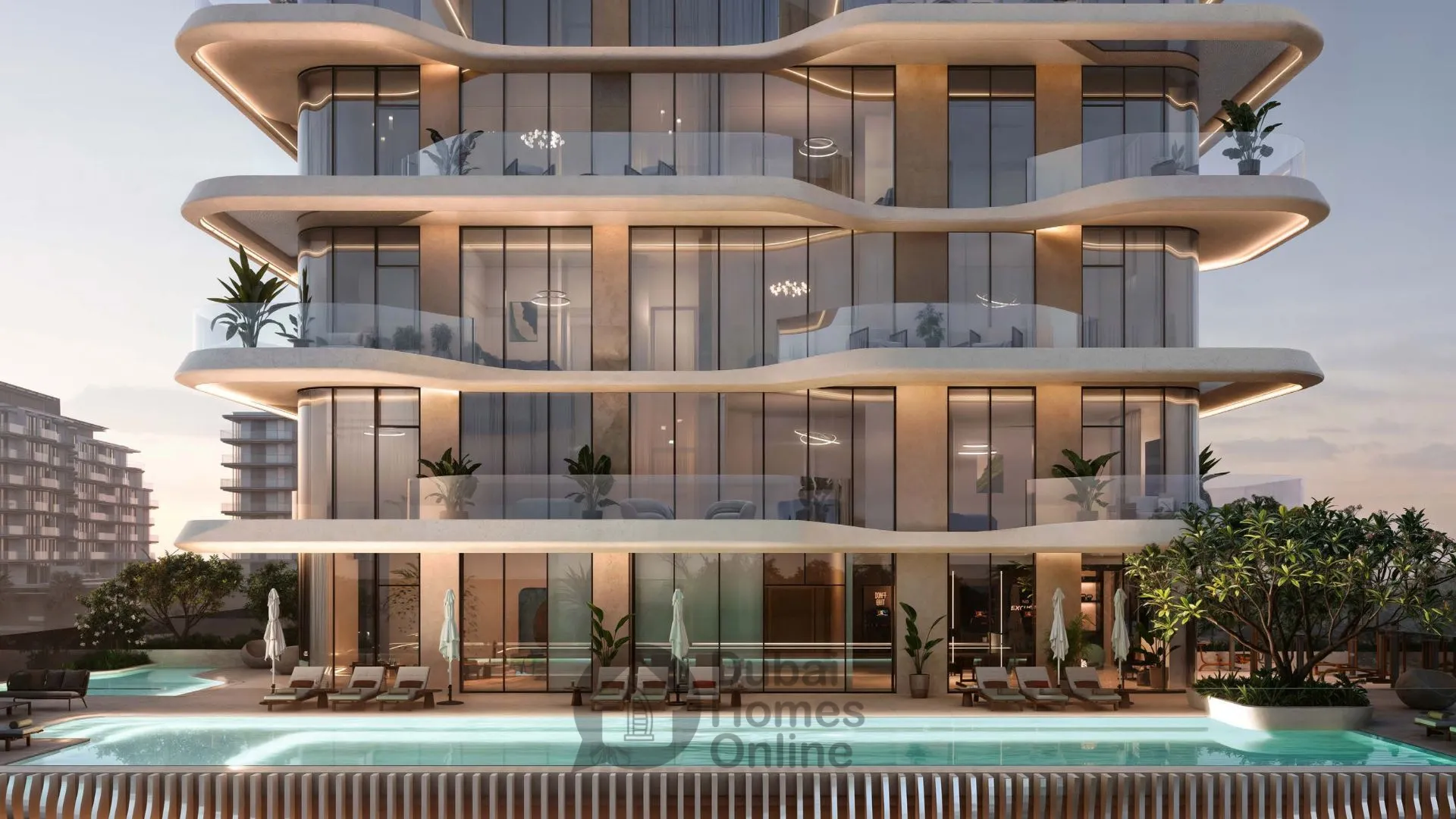 Flora Shore Apartments For Sale in Dubai Islands 