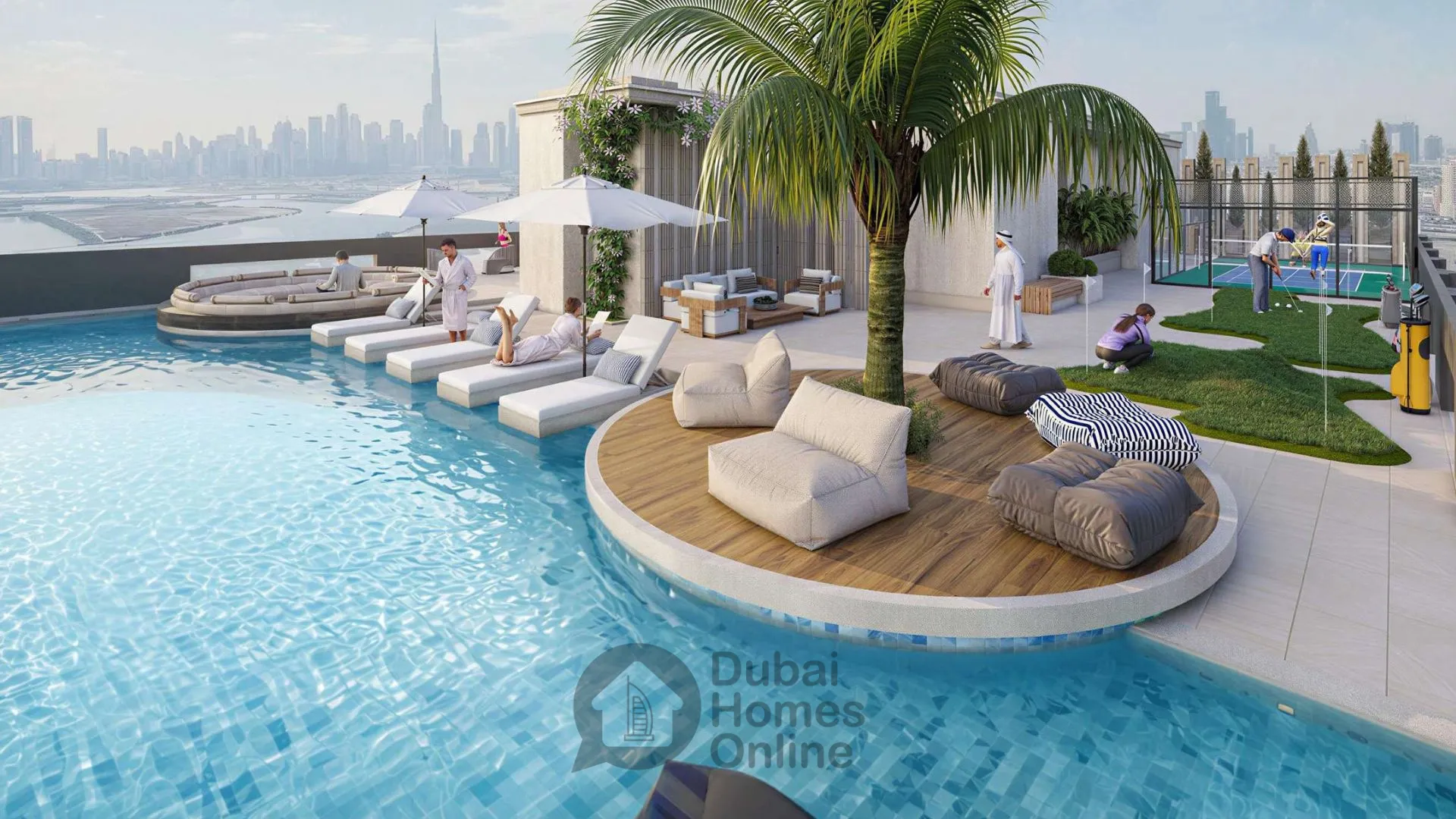 Beverly Park Apartments For Sale in Dubailand