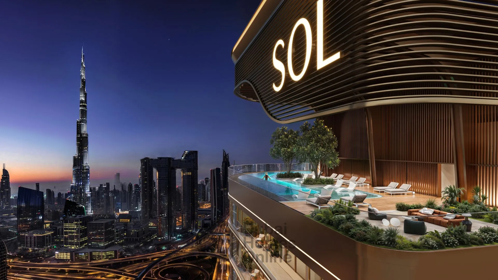 شقق برج سول لوكس للبيع في شارع الشيخ زايد، دبي