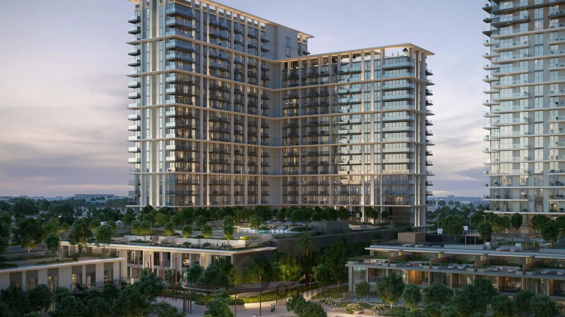 بالاس ريزيدنسز هيلسايد من إعمار للبيع في دبي هيلز استيت