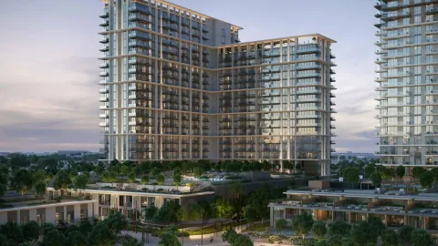 بالاس ريزيدنسز هيلسايد من إعمار للبيع في دبي هيلز استيت