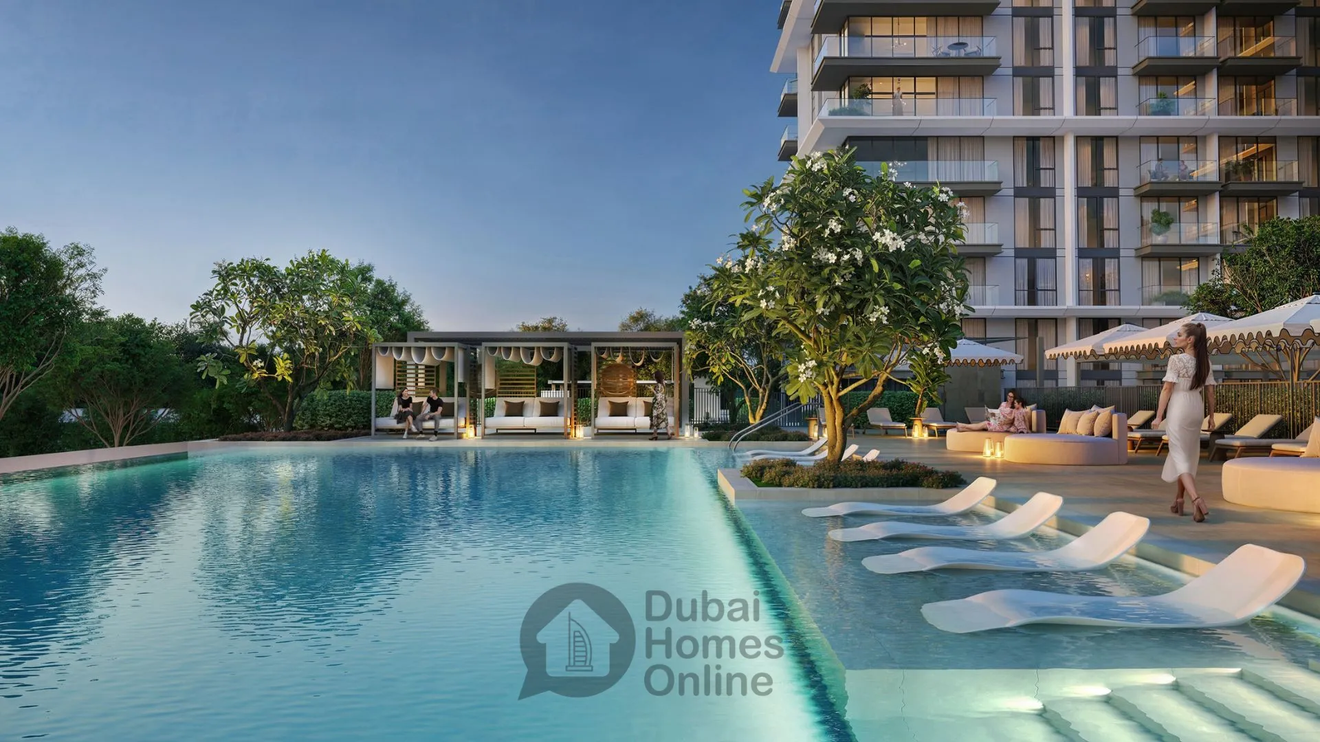 بالاس ريزيدنسز هيلسايد من إعمار للبيع في دبي هيلز استيت