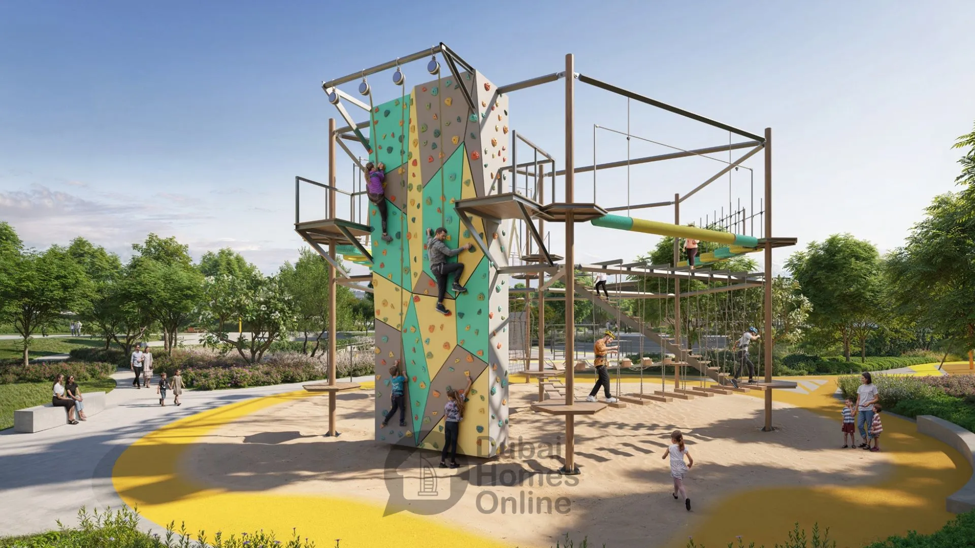 بالاس ريزيدنسز هيلسايد من إعمار للبيع في دبي هيلز استيت